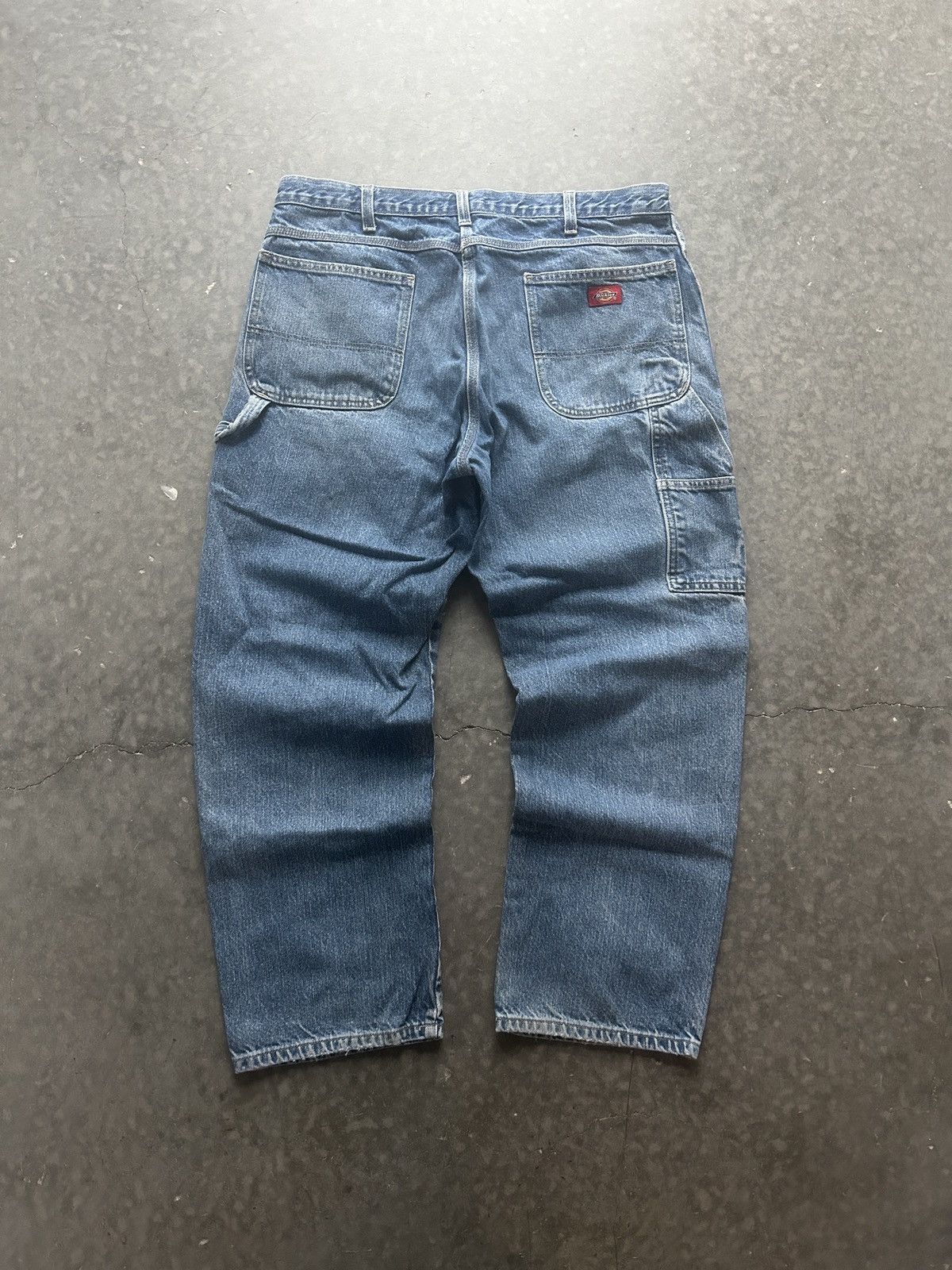 Dickies × Vintage Vintage Y2K Dickies Carpenter Jeans 38x30 Mud Wash Size US 38 / EU 54 - 7 Thumbnail