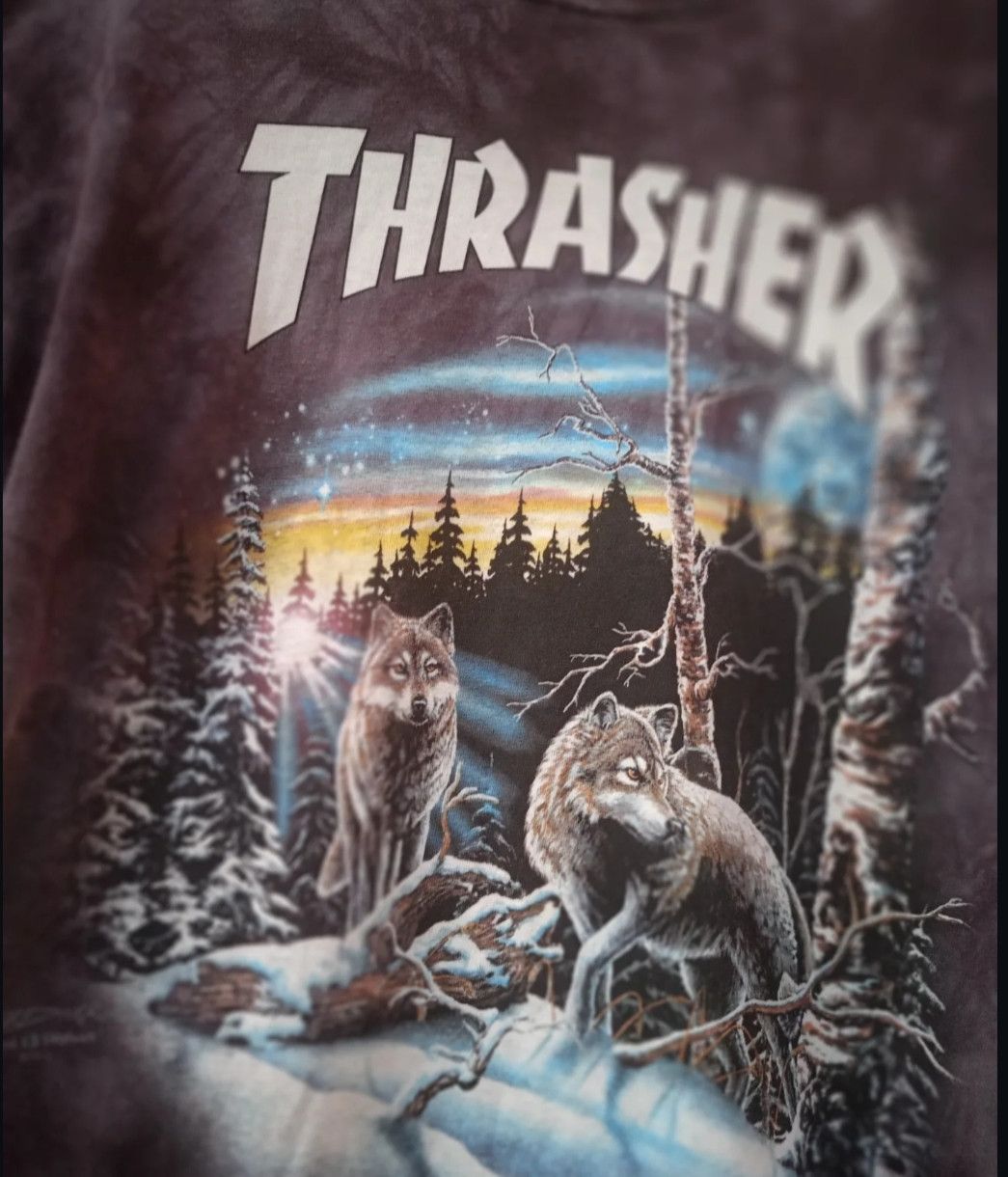 Arts & Science Thrasher X The Mountain Find 13 Wolves Art Size US L / EU 52-54 / 3 - 2 Thumbnail