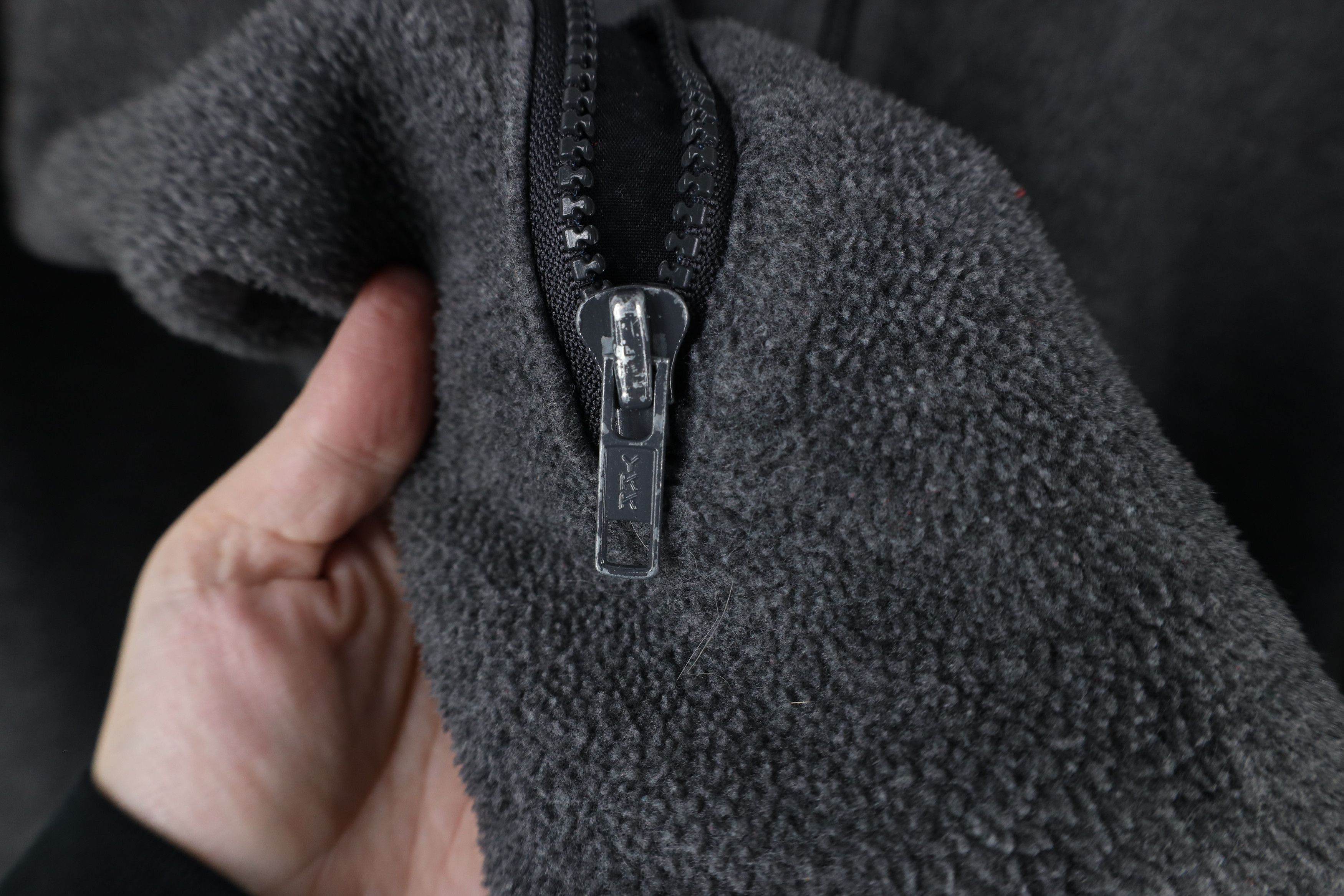 Lands' End × Vintage Vintage 90s Lands End Blank Full Zip Fleece Jacket USA Size US L / EU 52-54 / 3 - 9 Thumbnail