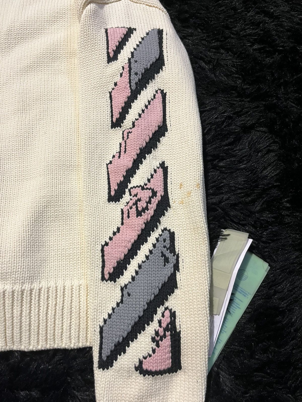 Off-White Off White Graffiti Puppet Large DEADSTOCK 2013 Seasonal Knit Size US L / EU 52-54 / 3 - 11 Thumbnail