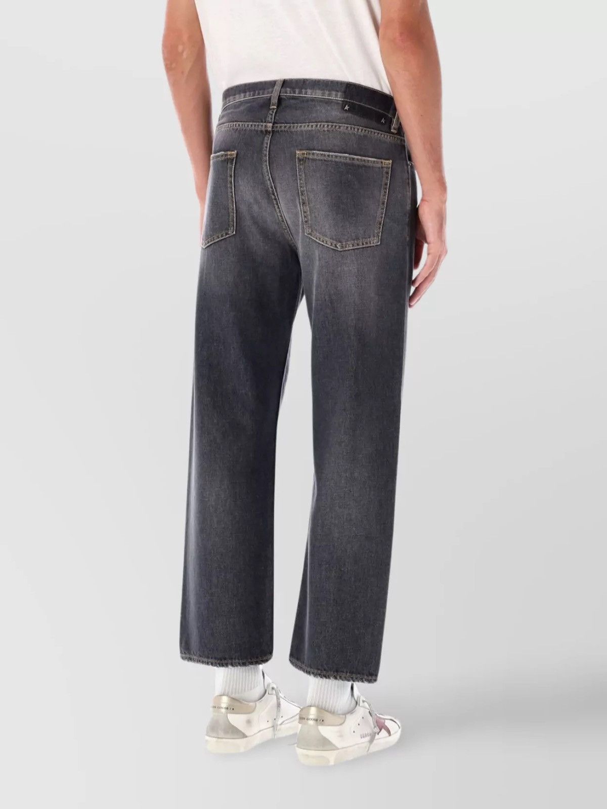 Golden Goose Golden Goose Skate Denim Cropped Jeans, Size 32 Size US 32 / EU 48 - 14 Thumbnail