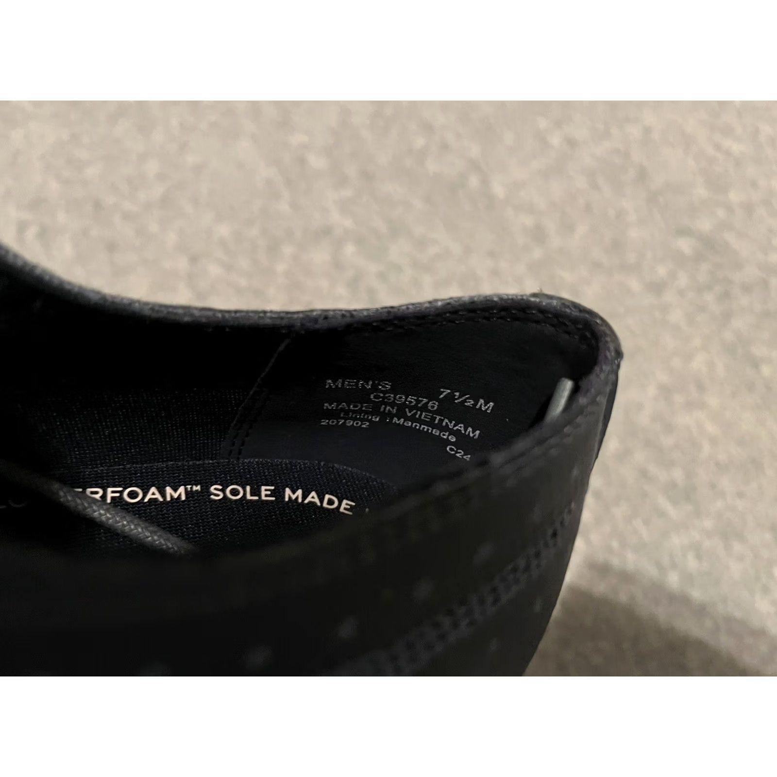 Cole Haan VINTAGE? No. Final: Cole Haan ZEROGRAND Remastered Embrostitch Oxford Stormy Weather C39576 Mens 7.5 Blue Sneaker Shoes Mens 7.5M Size US 8 / EU 41 - 7 Thumbnail
