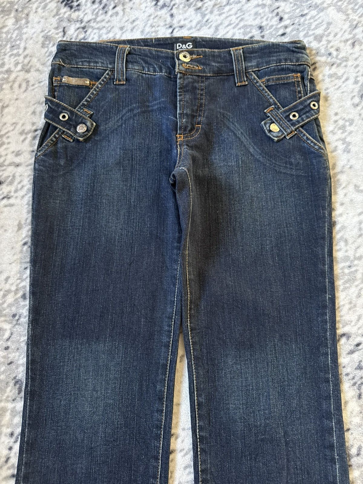Dolce & Gabbana Dolce & Gabanna Gun Pocket Denim Pants Size 28" / US 6 / IT 42 - 3 Thumbnail