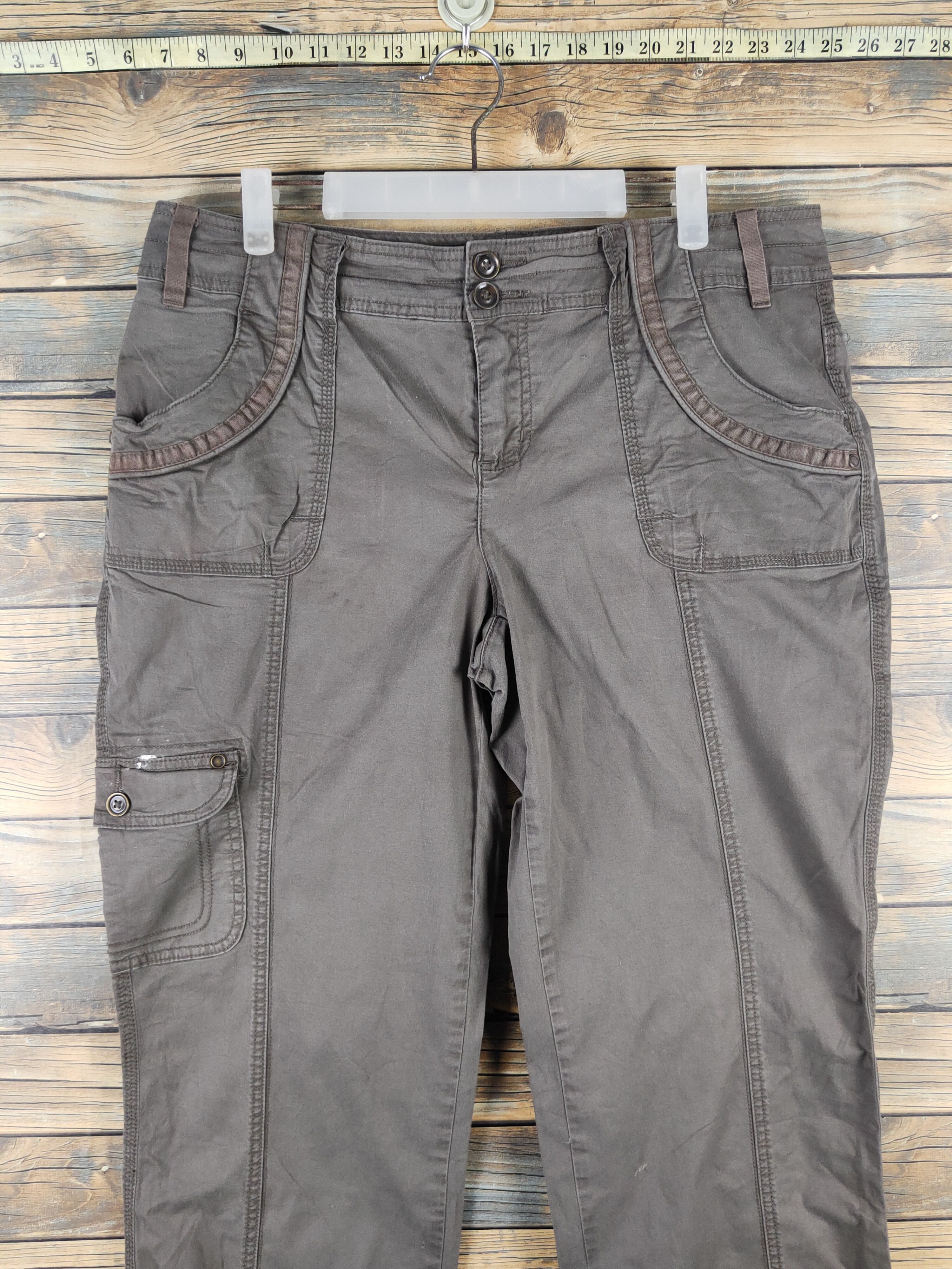 DLL Maurices Olive Multipocket Tactical Cargo Pants #985