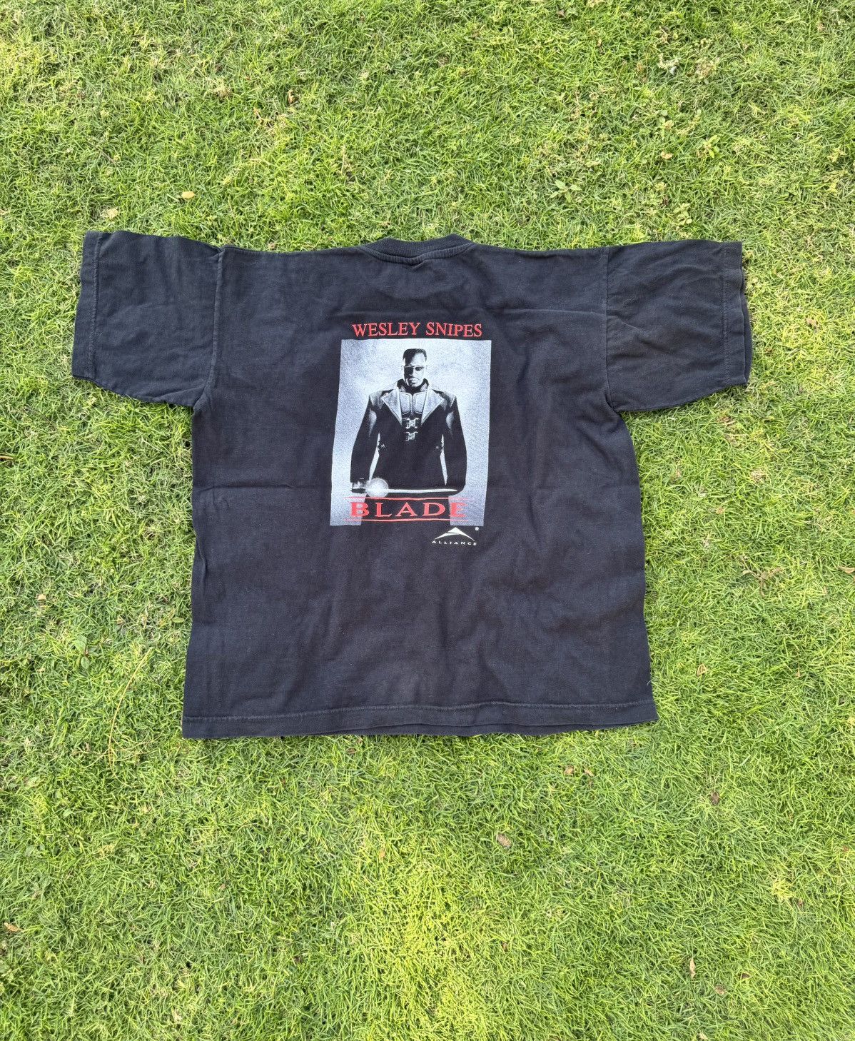 Vintage T Shirt Movie promo Blade Wesley Snipes Alliance Vintage Size US L / EU 52-54 / 3 - 7 Thumbnail