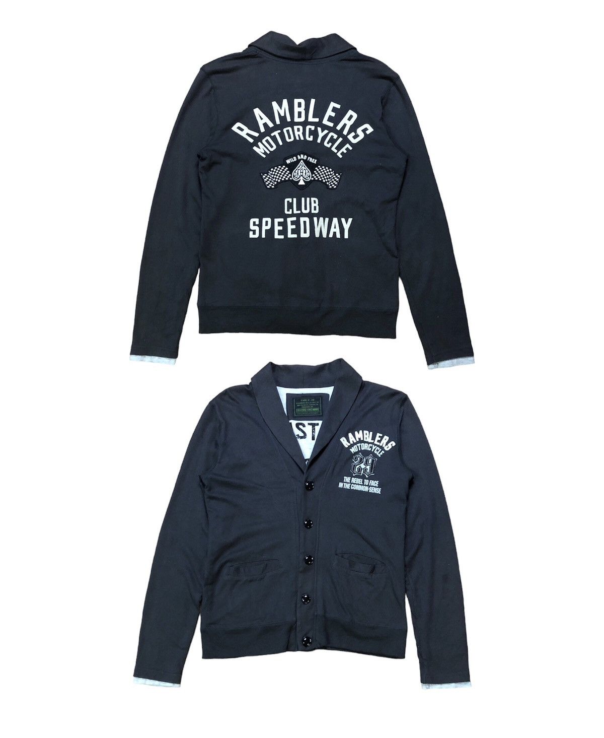 20471120 × Japanese Brand 291295 Homme Cardigan Size US M / EU 48-50 / 2 - 1 Thumbnail