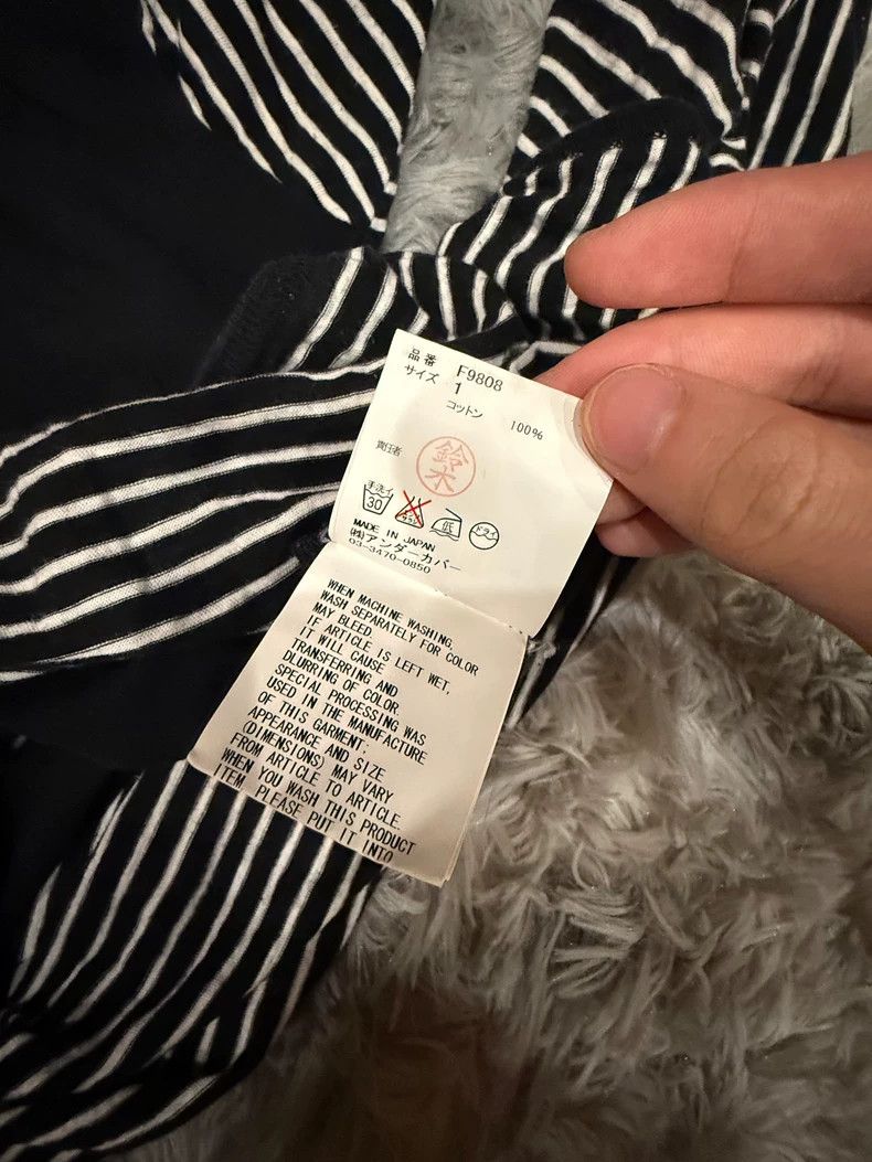 Undercover UNDERCOVER 14SS Punk Stripe Patchwork Oversized Neck Three Size US S / EU 44-46 / 1 - 6 Thumbnail