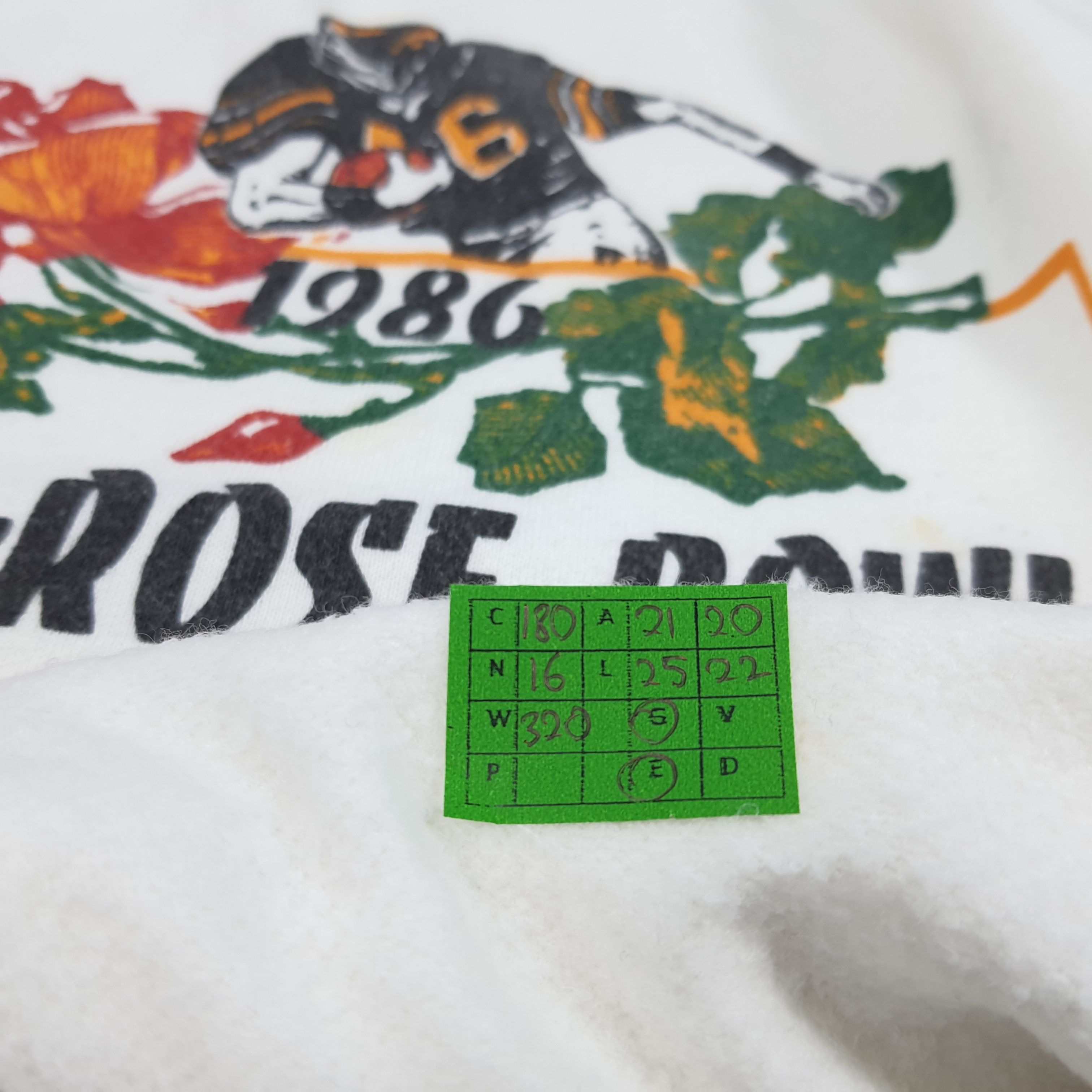 Champion × Vintage Vintage Champion IOWA Rose Bowl American Football Sweatshirt Size US M / EU 48-50 / 2 - 7 Thumbnail