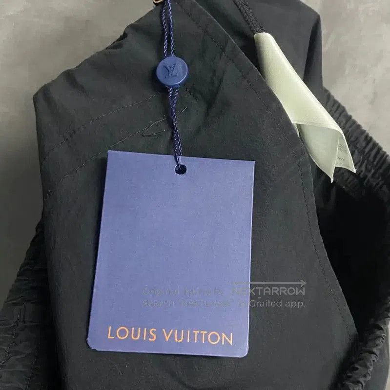 Louis Vuitton Louis Vuitton Black Men's Casual Pants . Size US 34 / EU 50 - 6 Thumbnail