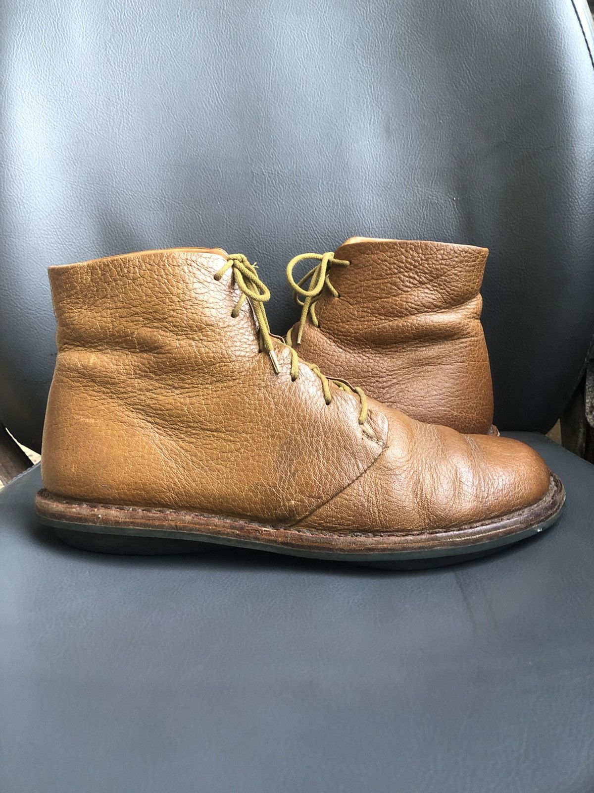Trippen AaTrippen Brown Calfskin Leather Women’s Boots Size 41 Size US 9.5 / IT 39.5 - 5 Thumbnail