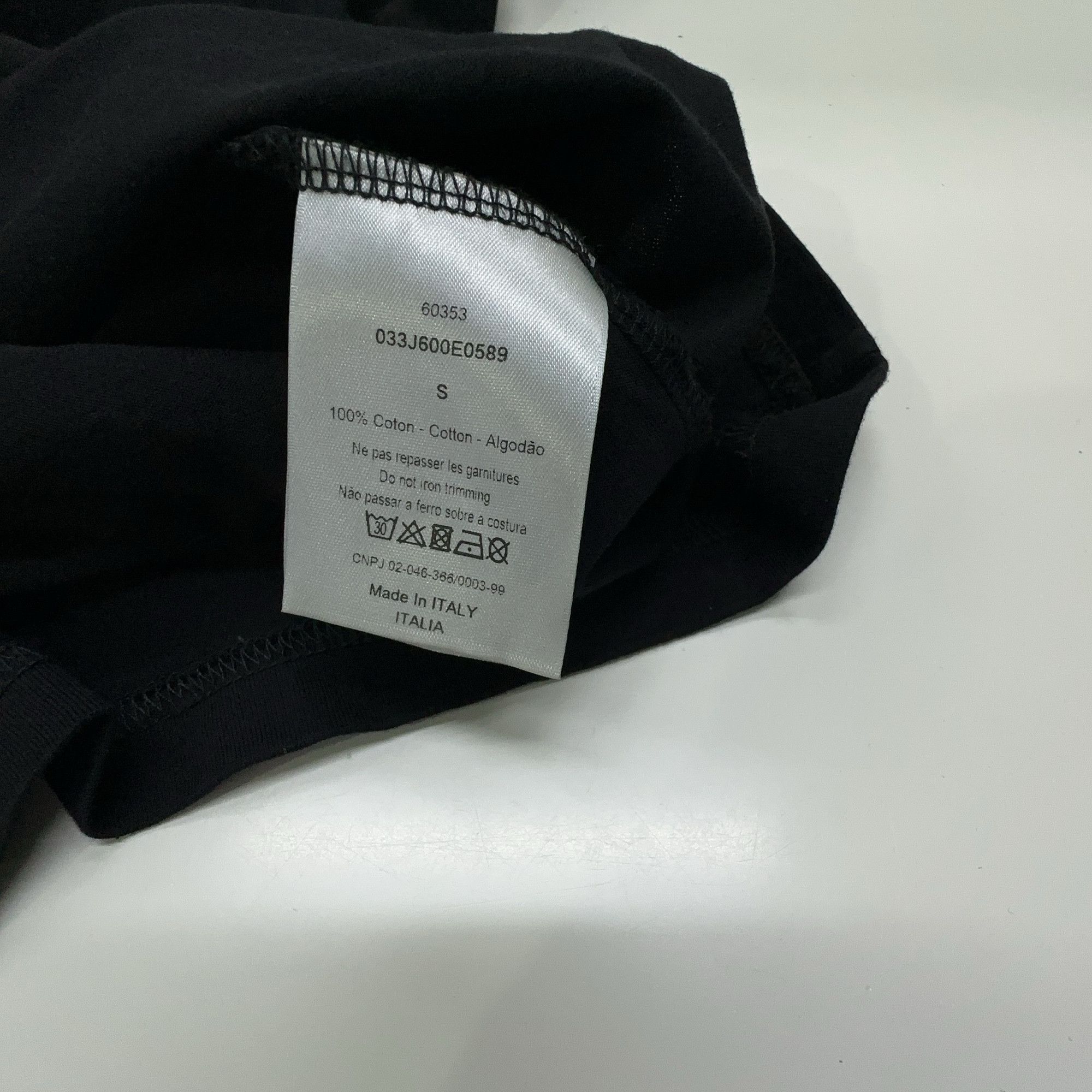 Dior dior x stussy black graphic t-shirt Size US S / EU 44-46 / 1 - 7 Thumbnail