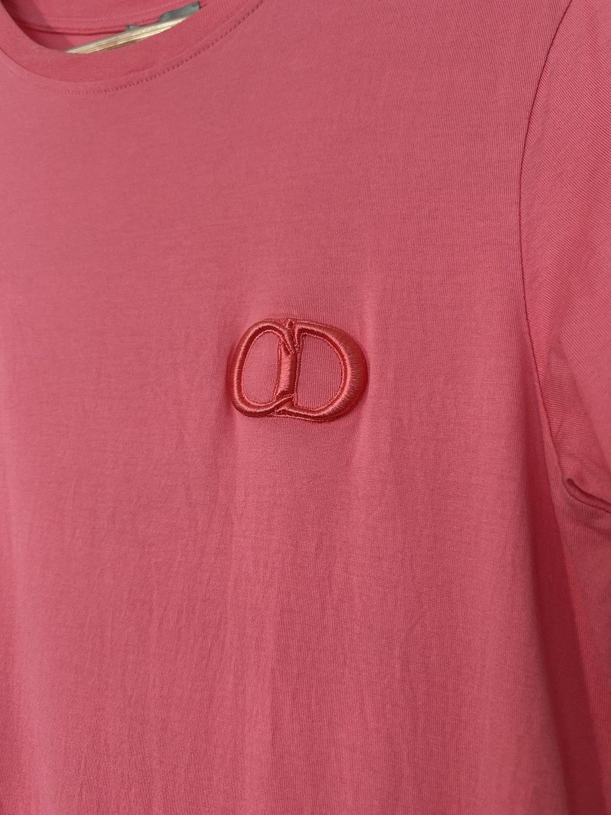 Dior Christian Dior CD Icon logo T-shirt pink Size US M / EU 48-50 / 2 - 2 Thumbnail