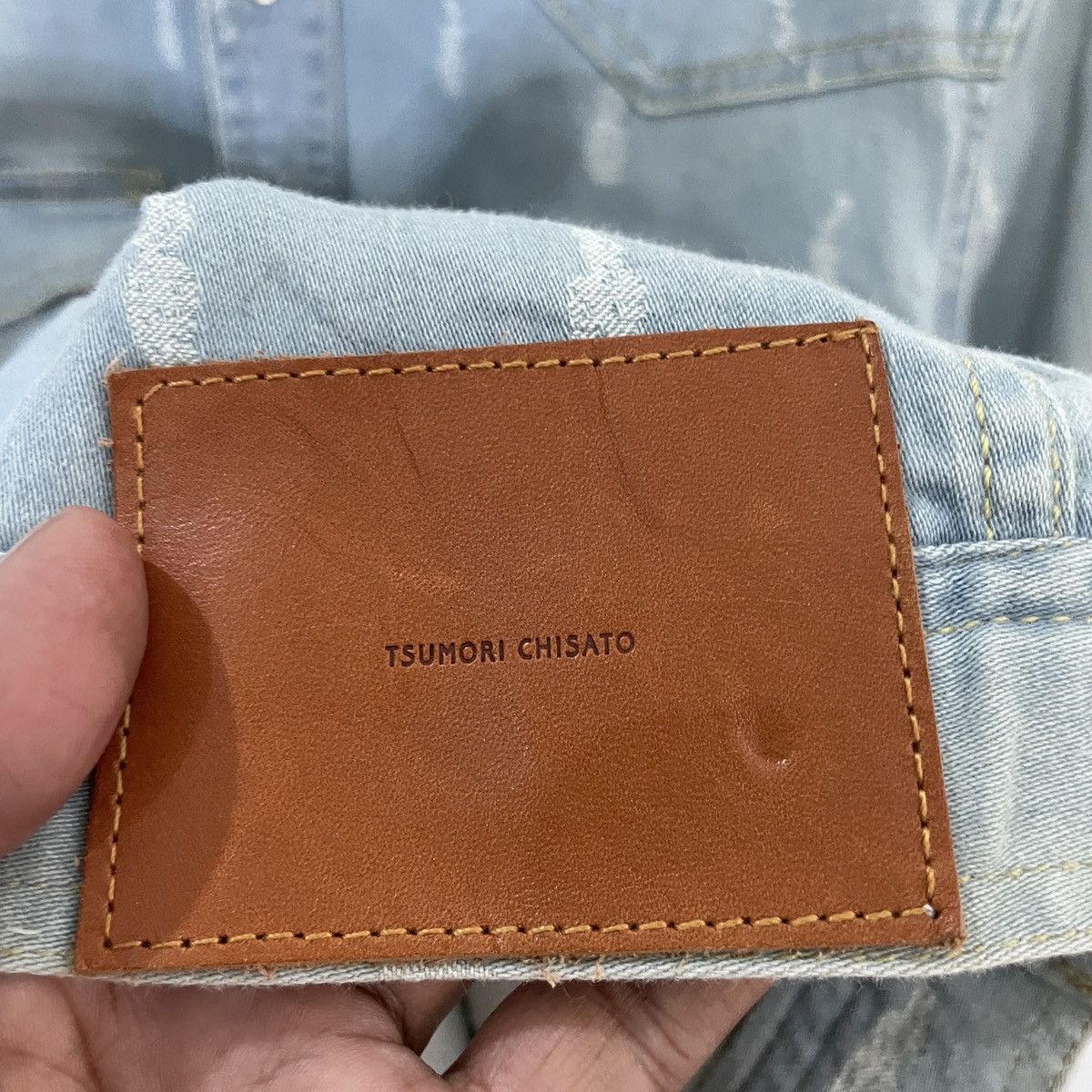 Tsumori Chisato Vintage Tsumori Chisato By Issey Miyake Denim Jacket Size US M / EU 48-50 / 2 - 7 Thumbnail