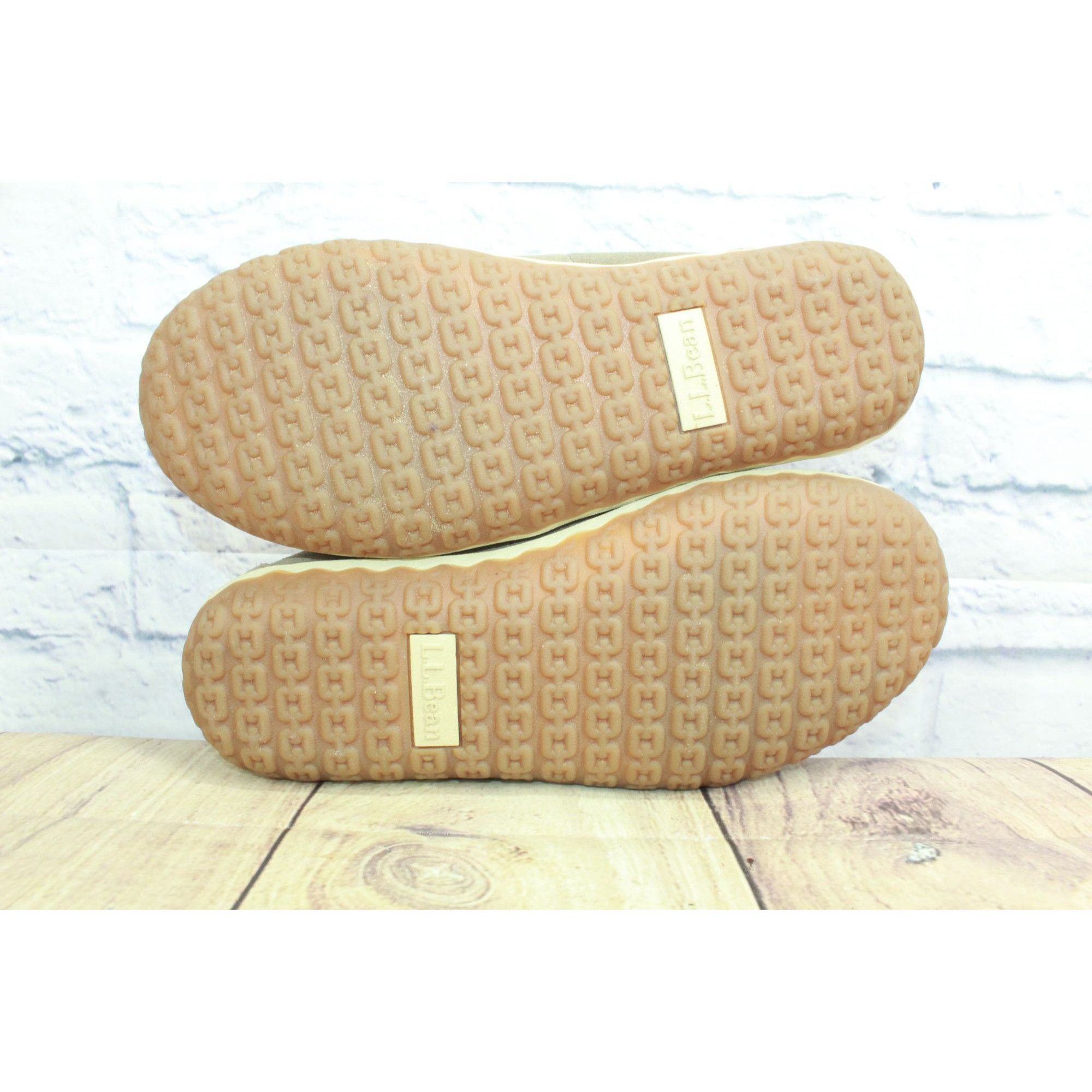 L.L. Bean LL Bean Dark Cement Fleece Lined Mountain Moccasins Size US 8 / IT 38 - 9 Thumbnail