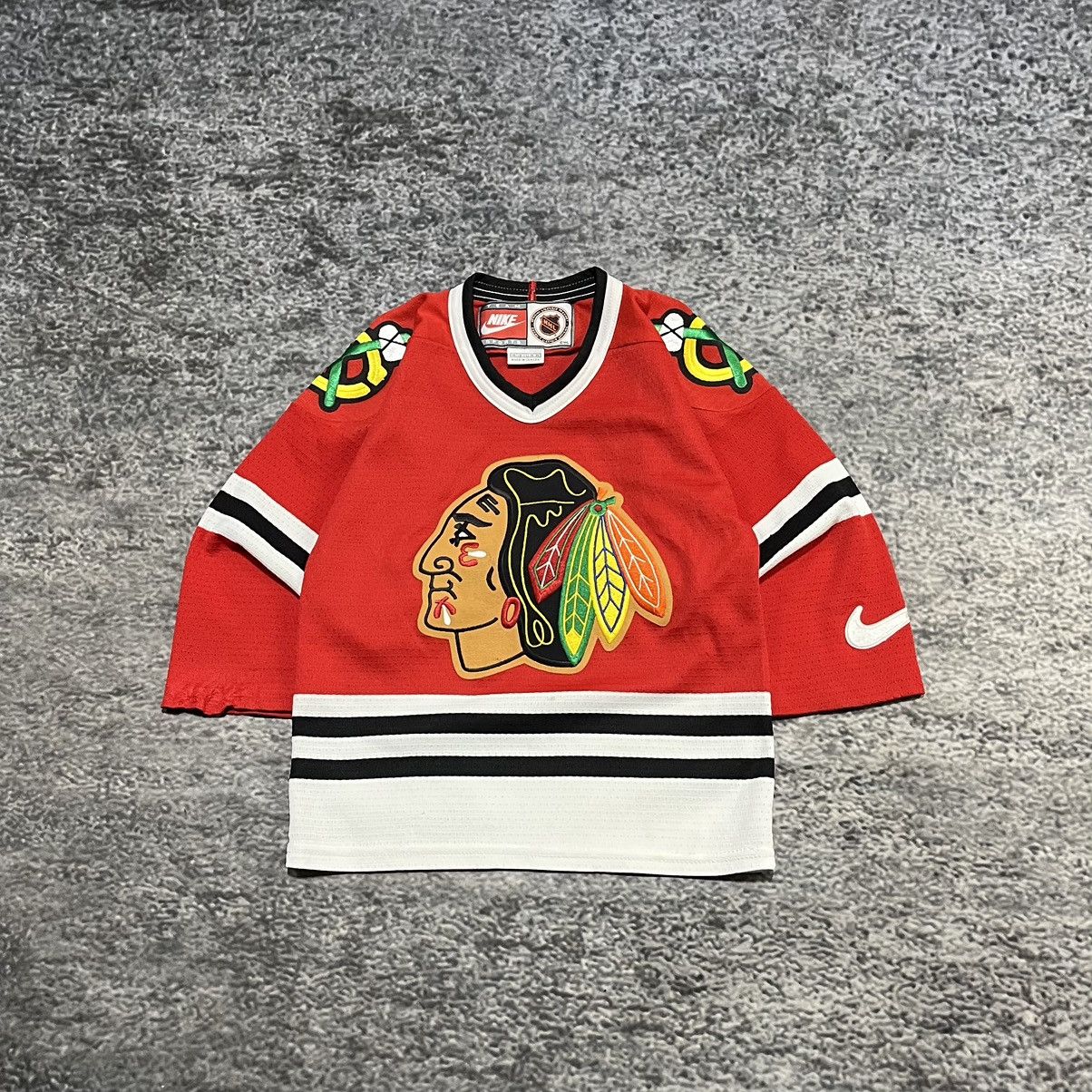 Nike Vintage 90s Nike Chicago Blackhawks Hockey Jersey Size US XS / EU 42 / 0 - 1 Thumbnail