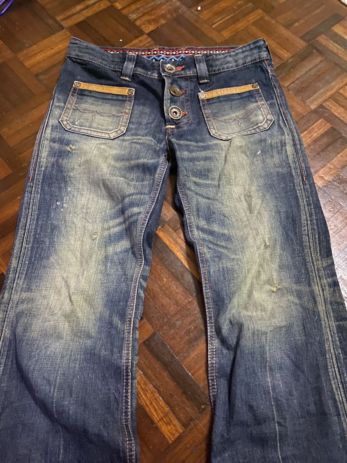Edwin × Hysteric Glamour × Japanese Brand Flare jeans Edwin vintage Boot Cut Size 31" - 2 Thumbnail