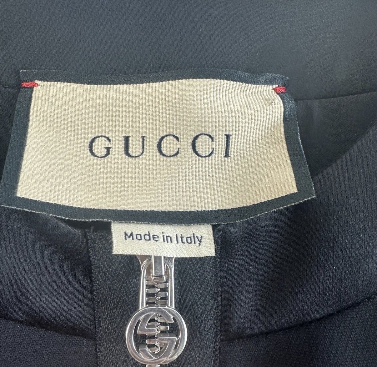 Gucci GUCCI Women's Black Zip-Up Dress K12 Size XS / US 0-2 / IT 36-38 - 4 Thumbnail