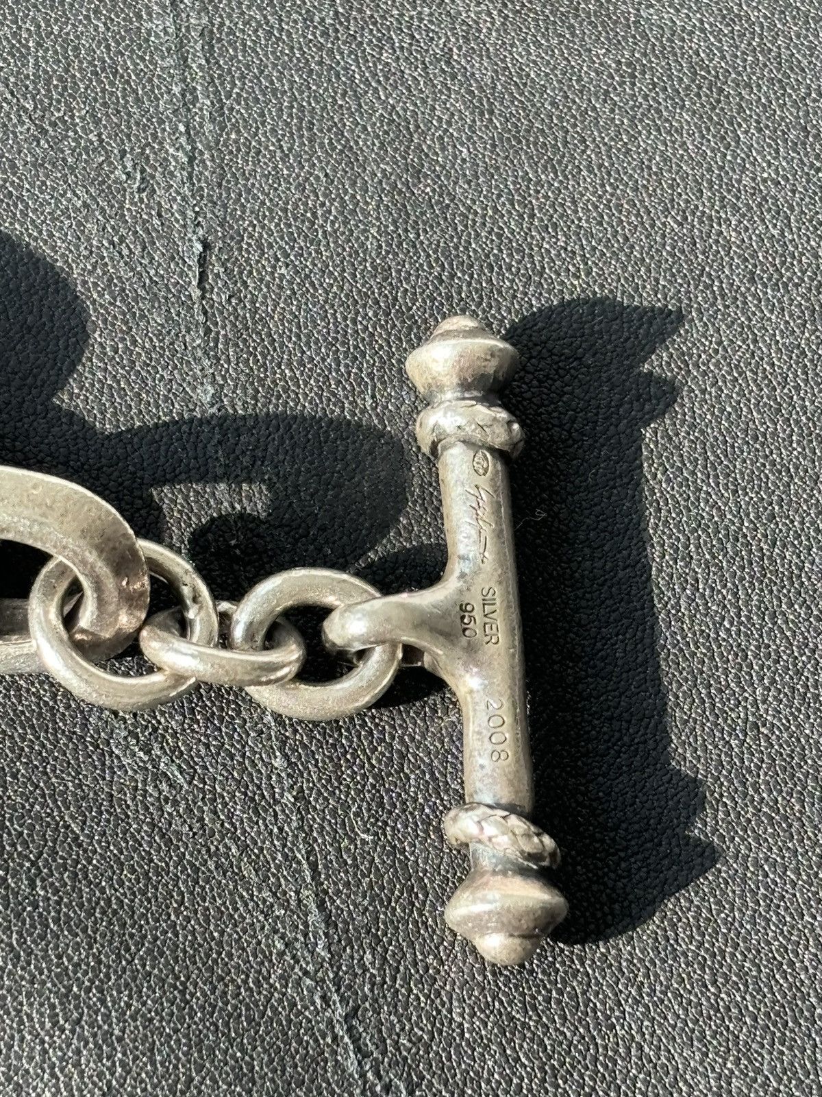 Yohji Yamamoto 2008 Silver Bracelet Size ONE SIZE - 4 Thumbnail