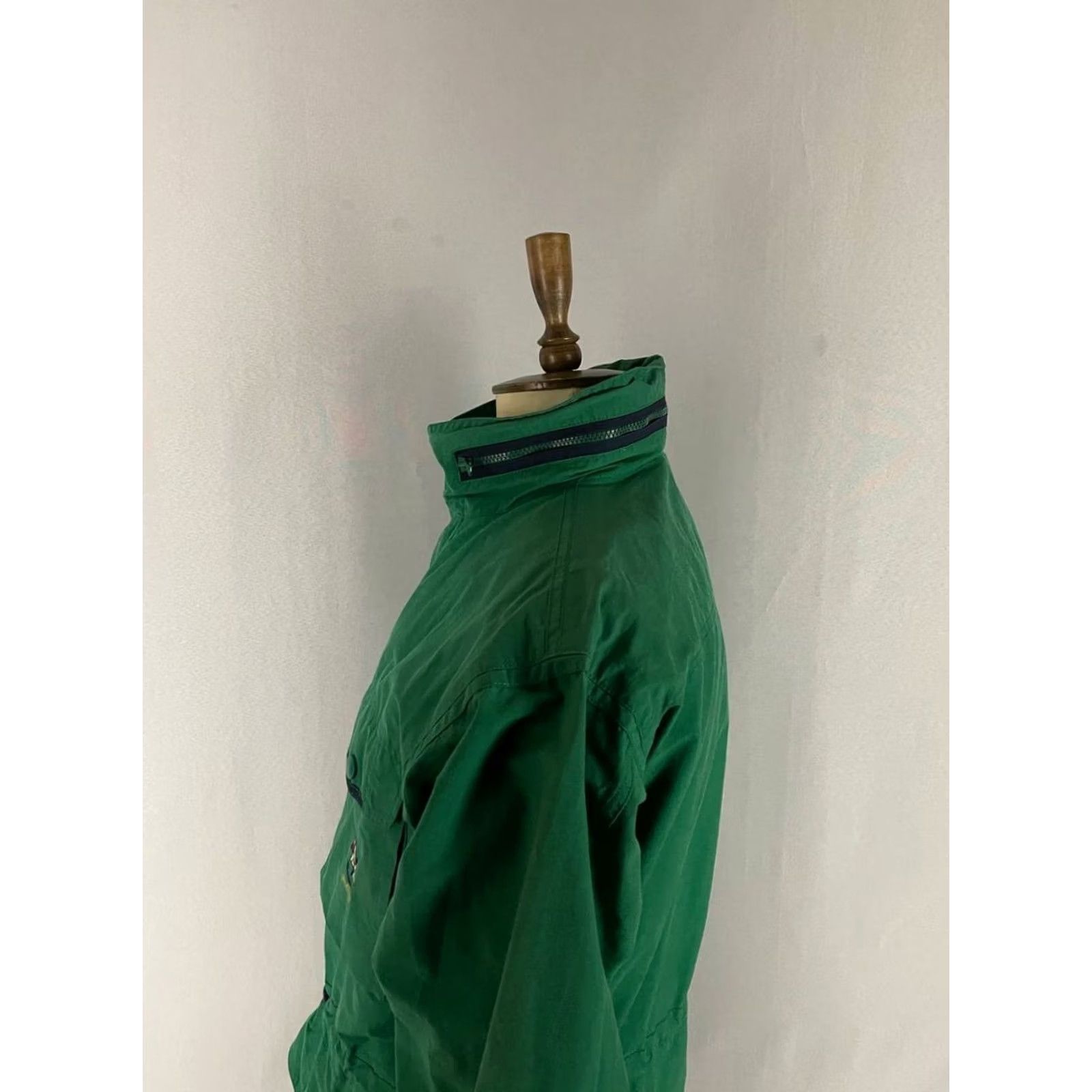 Paul & Shark Paul & Shark Jacket Mens Hiking Full Zip Green Cotton Bomber Jacket mid-length Regular Jacket Size US M / EU 48-50 / 2 - 7 Thumbnail