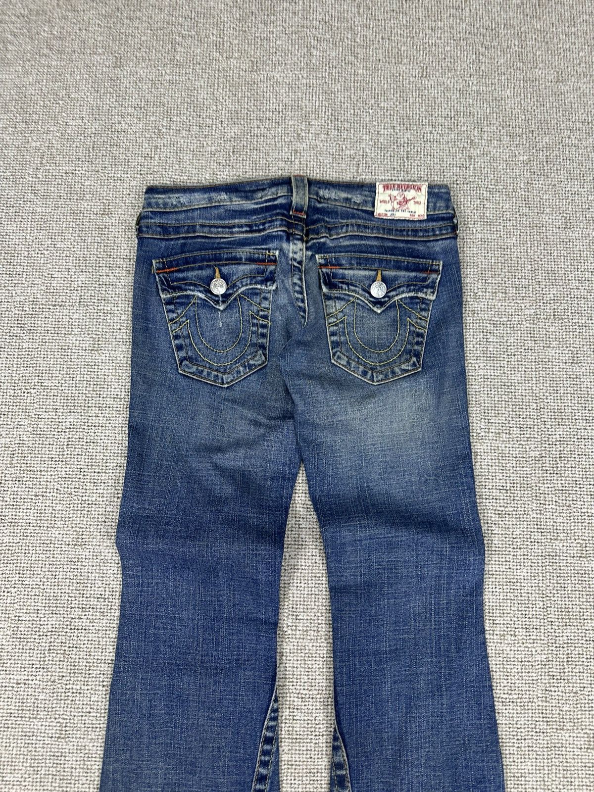 True Religion Y2K True Religion "Joey" Flare Usa Denim 27x32 D739 Size 27" / US 4 / IT 40 - 6 Thumbnail