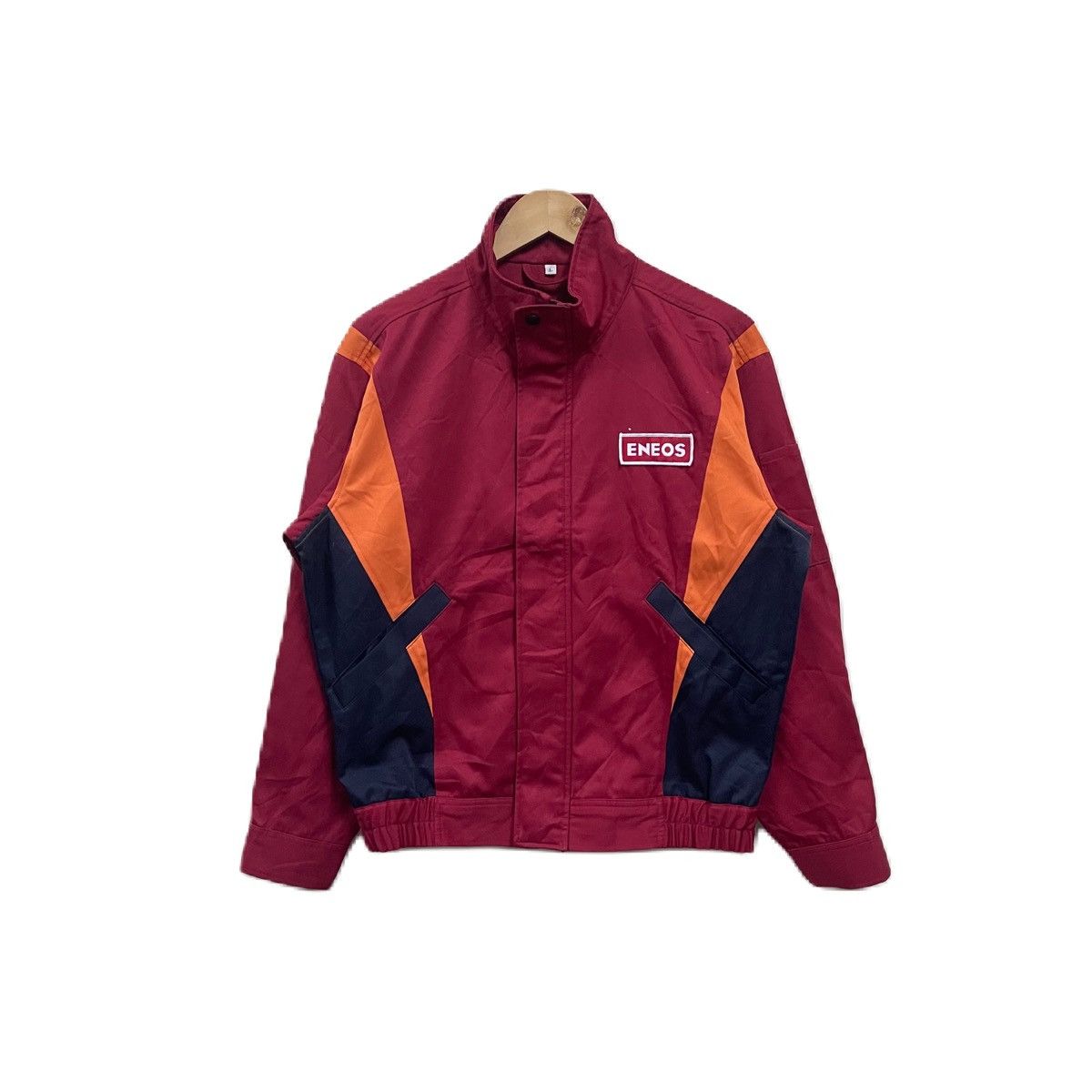 image of Racing x Vintage 90's Eneos Jacket Initial D in Red, Men's (Size Large)