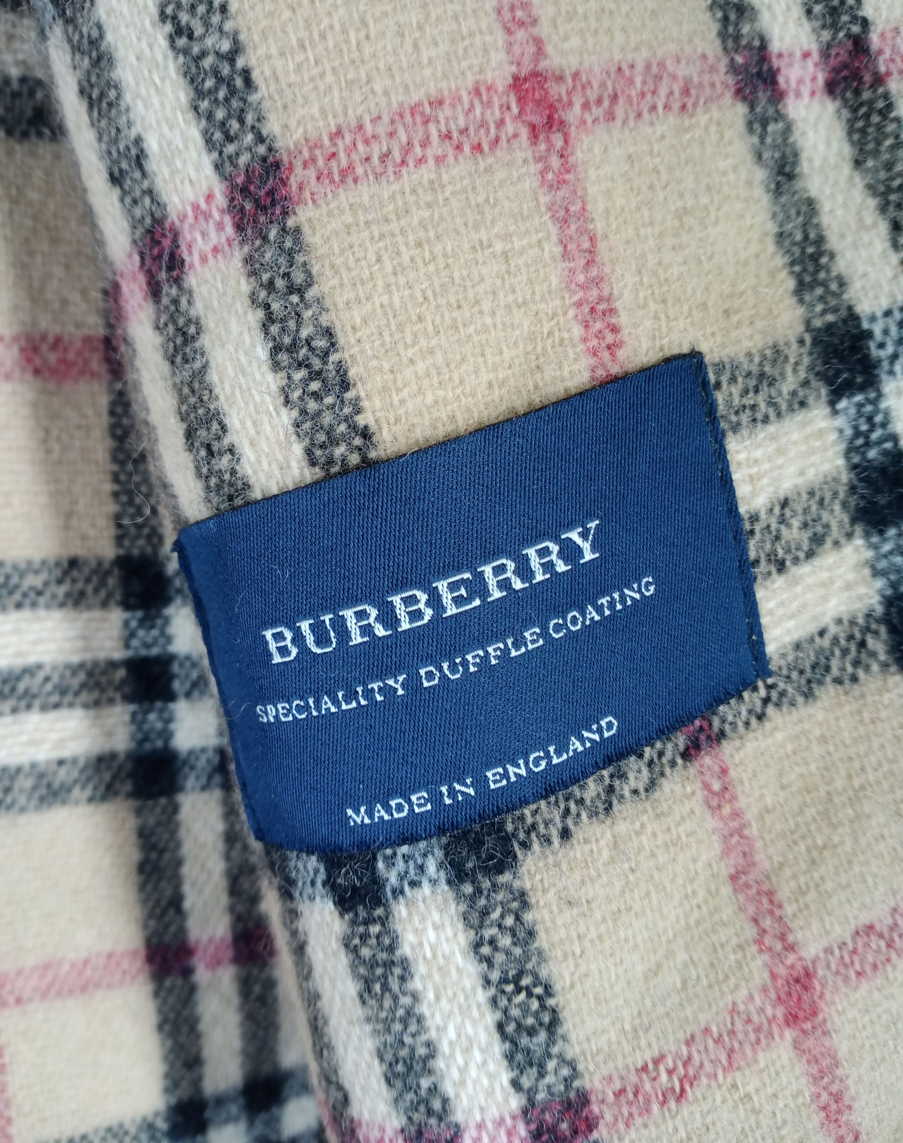 Burberry Vintage Burberry Duffle Coating Nova Check Made England Size US L / EU 52-54 / 3 - 5 Thumbnail
