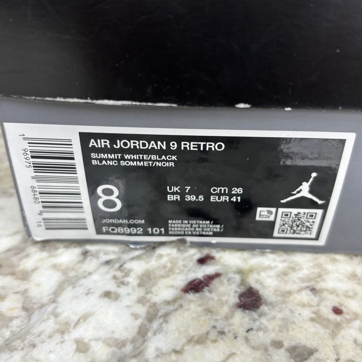 Jordan Brand Size 8 - Jordan 9 Retro 2024 Powder Blue Gently Worn OG All Size US 8 / EU 41 - 15 Thumbnail