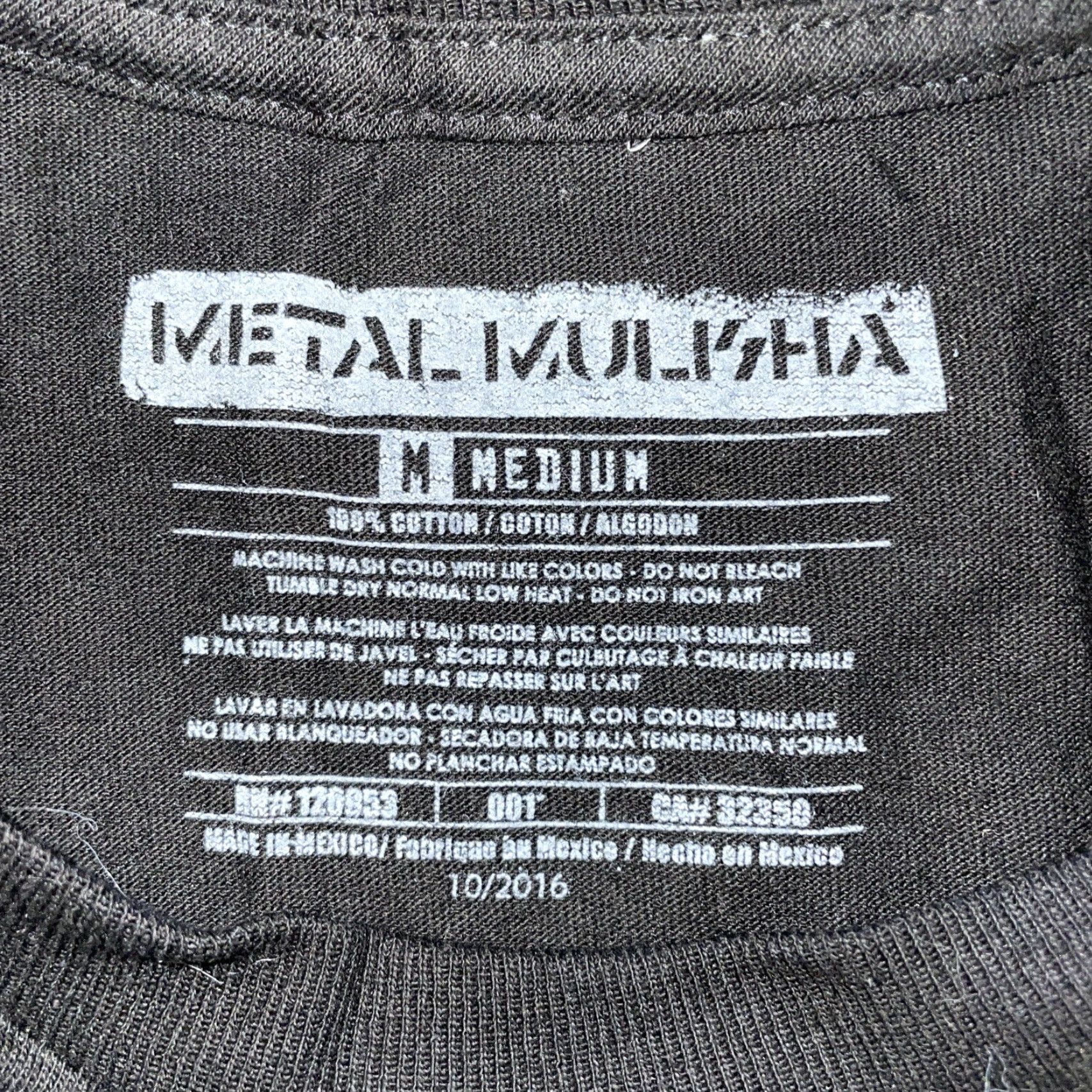 Metal Mulisha Metal Mulisha Black Graphic Tee 100% Cotton Mens Size M Tee Mens Black Cotton T-Shirt Size US M / EU 48-50 / 2 - 4 Thumbnail