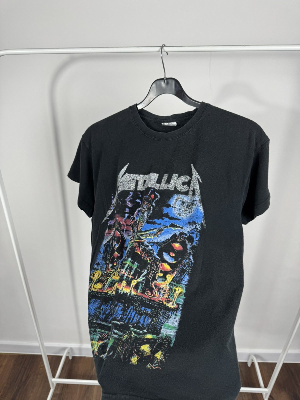 Metallica Vintage Metallica Graphic Band T Shirt Black Rock Metal Tee Size US S / EU 44-46 / 1 - 9 Thumbnail