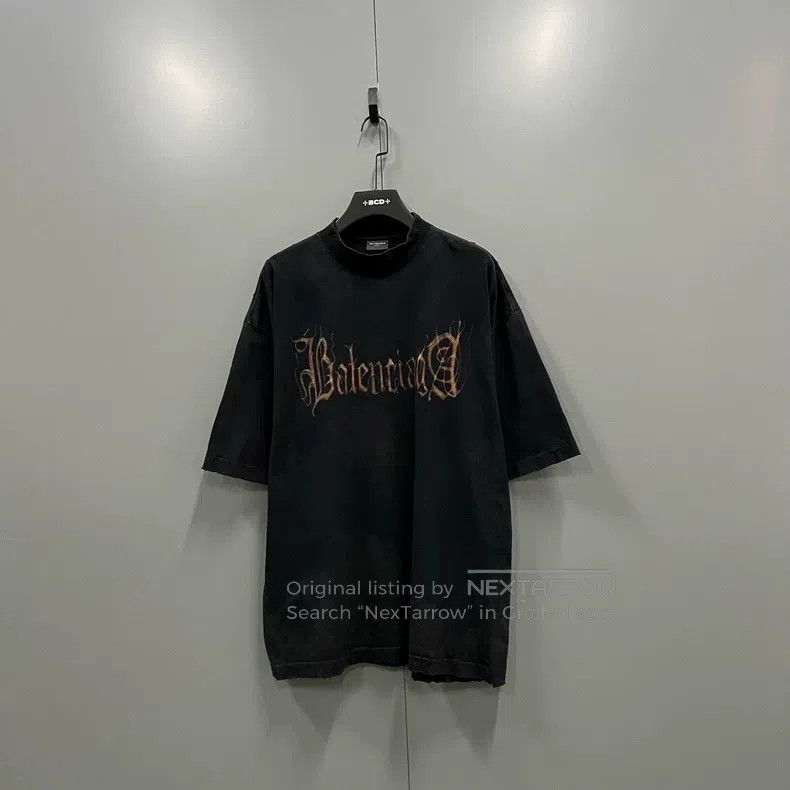 Balenciaga Balenciaga Abstract Logo Letter Short Sleeve Size US XS / EU 42 / 0 - 1 Thumbnail