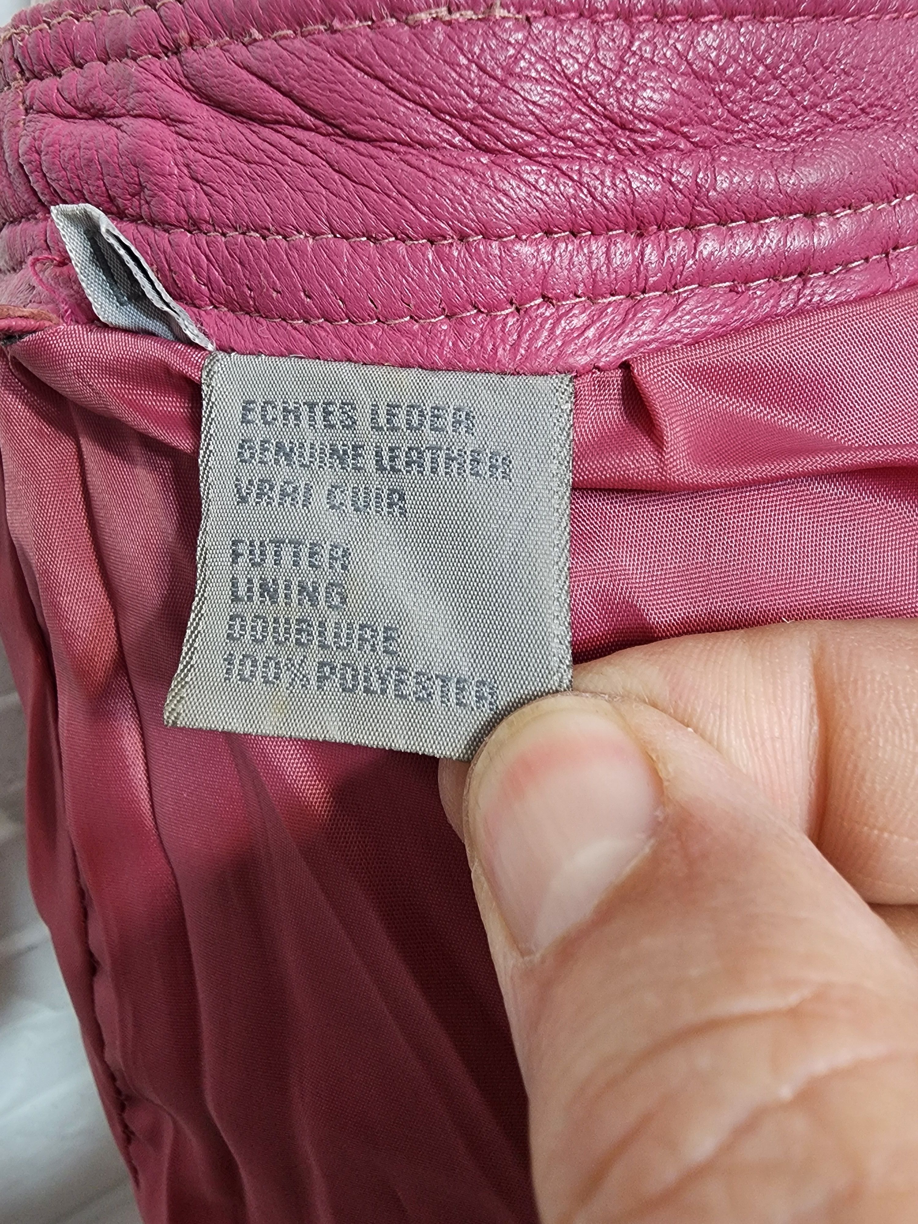 Other Pink Leather Skirt: Skirt with Pockets. Size 27" / US 4 / IT 40 - 9 Thumbnail