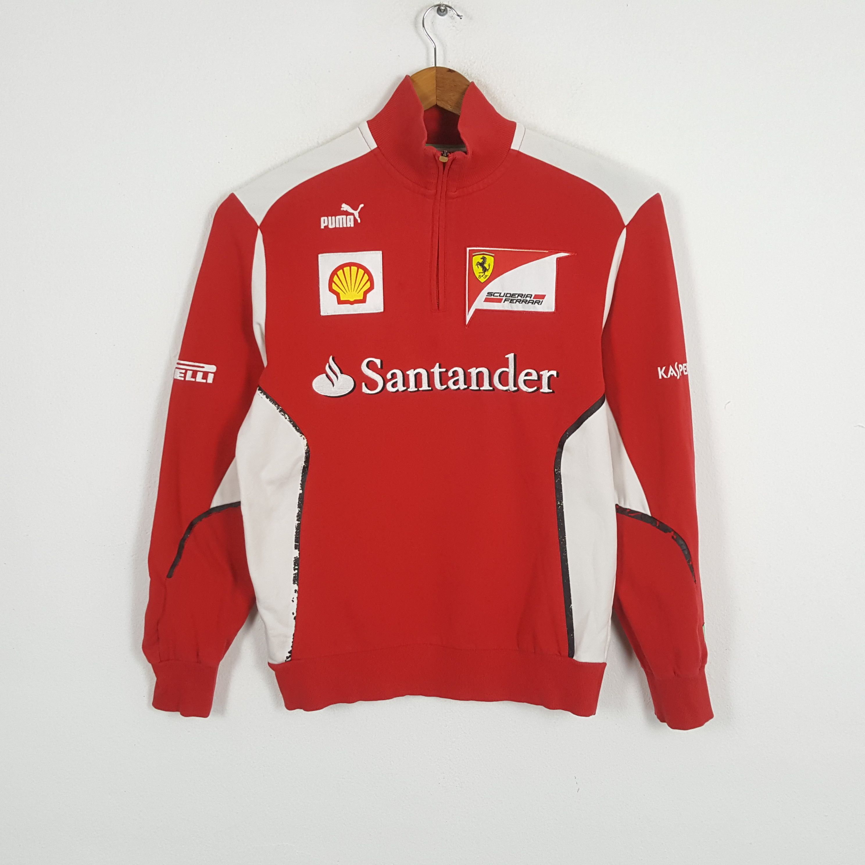 Ferrari × Puma × Vintage Vintage PUMA FERRARI SHELL Formula One Racing Sweatshirt Size US M / EU 48-50 / 2 - 1 Thumbnail