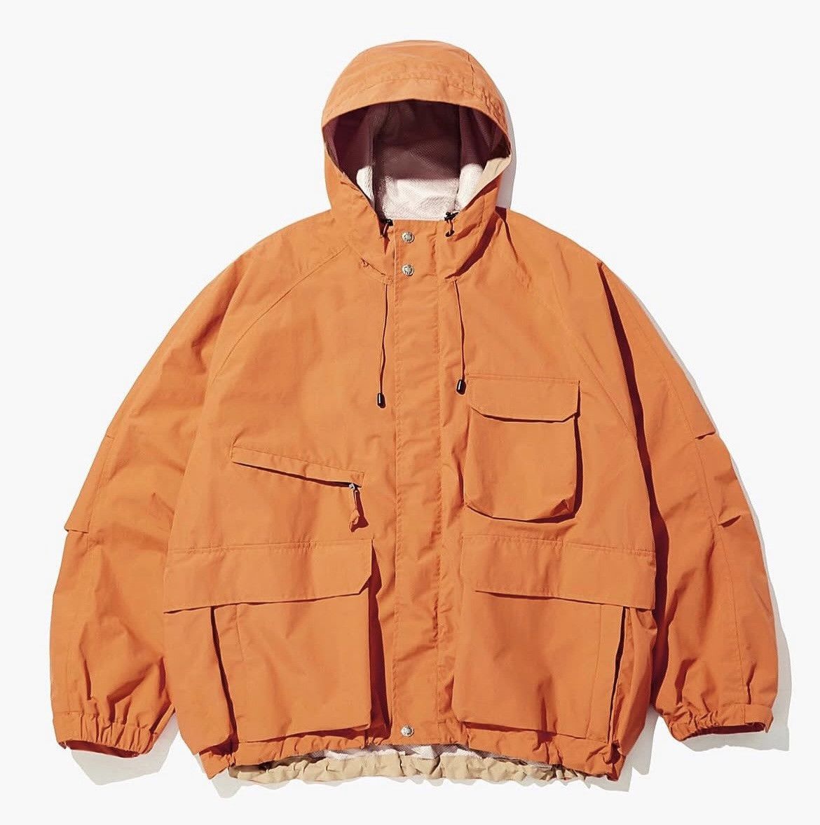 DAIWA PIER39 Outstanding & Co Hunting Hood Jacket Orange Size US XL / EU 56 / 4 - 9 Thumbnail