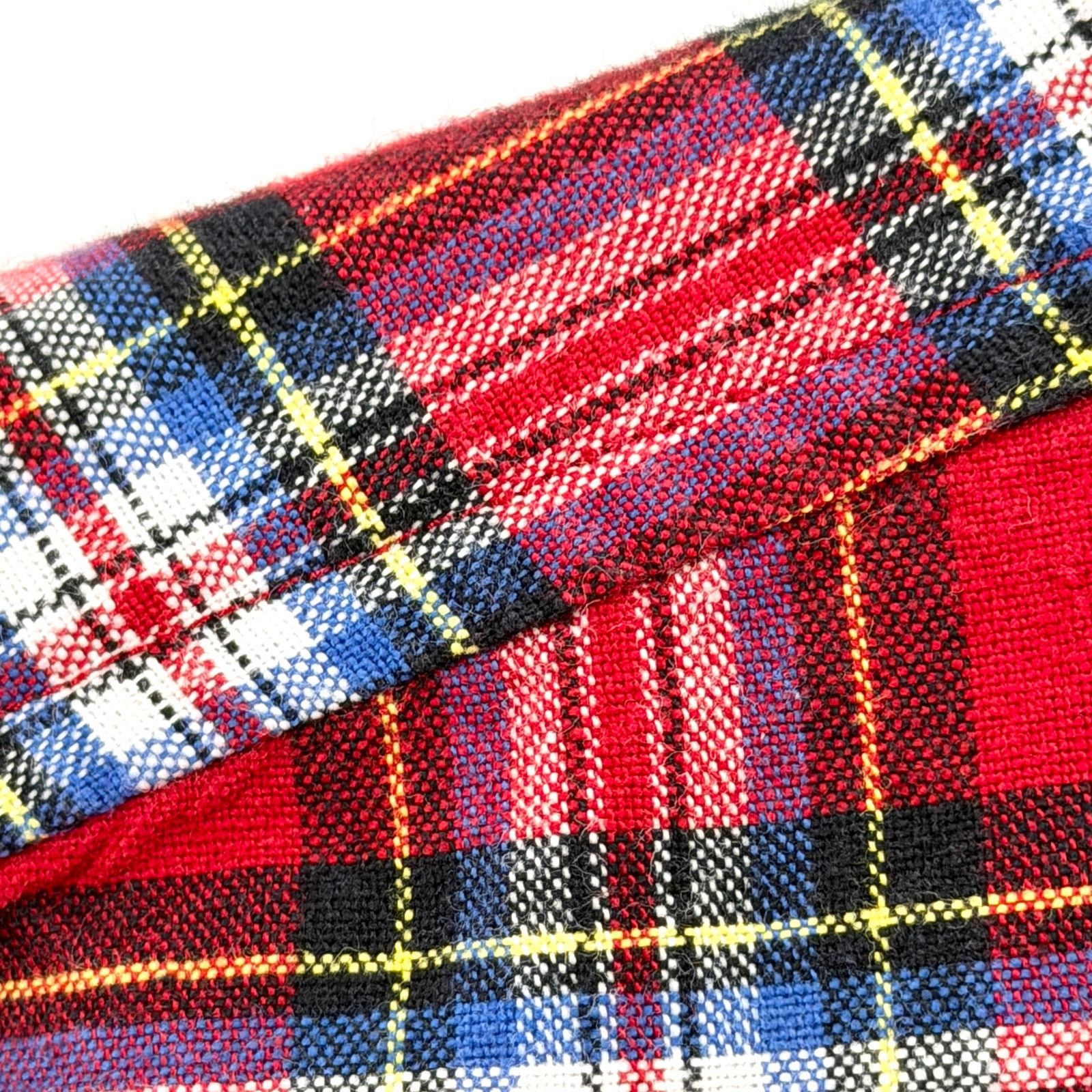 Mark McNairy Red Plaid 100% Cotton Heavyweight Button Down Shirt Size US S / EU 44-46 / 1 - 3 Thumbnail