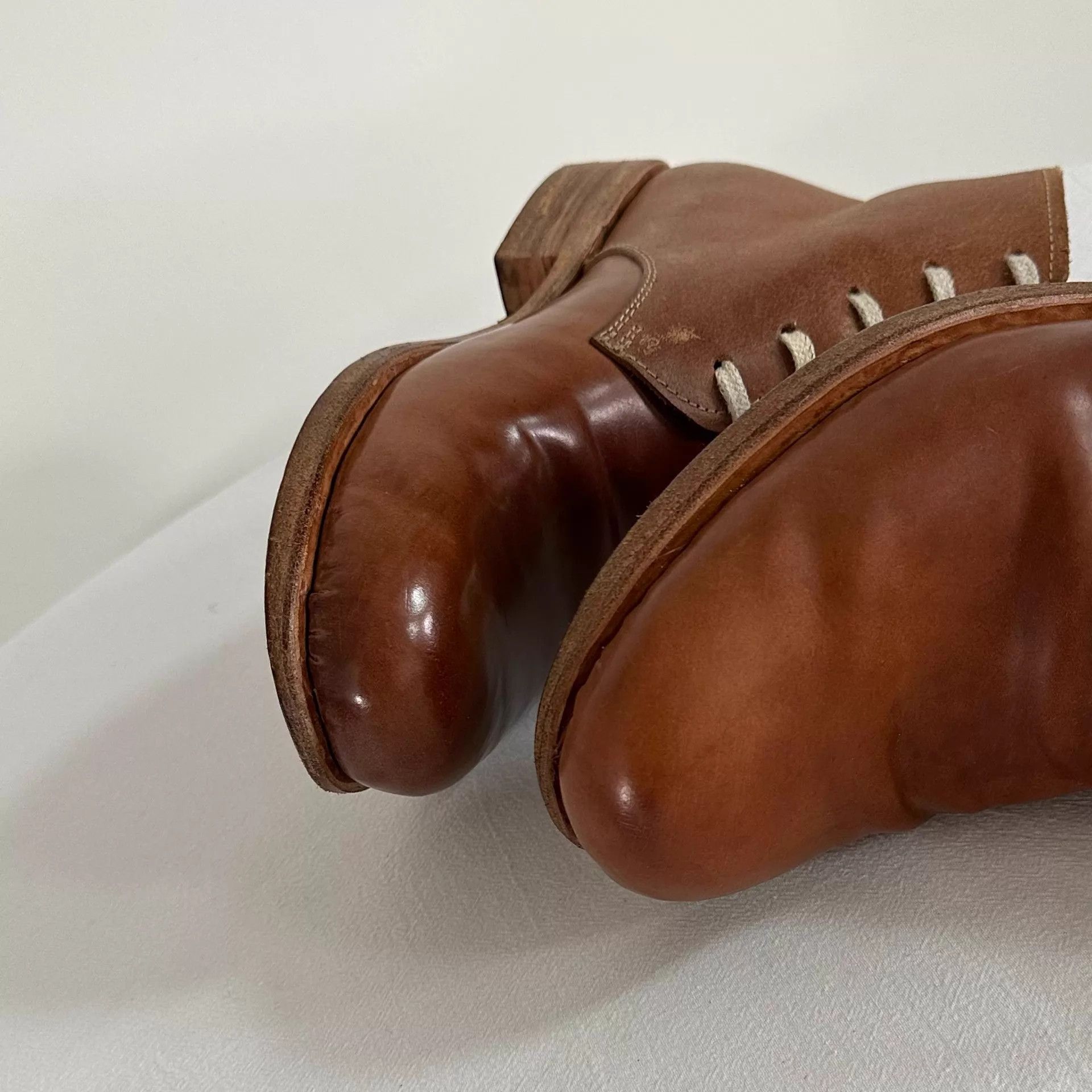 Dimissianos & Miller DIMISSIANOS & MILLER Two-Tone Buffalo Leather Ankle Boots Size US 8 / EU 41 - 5 Thumbnail