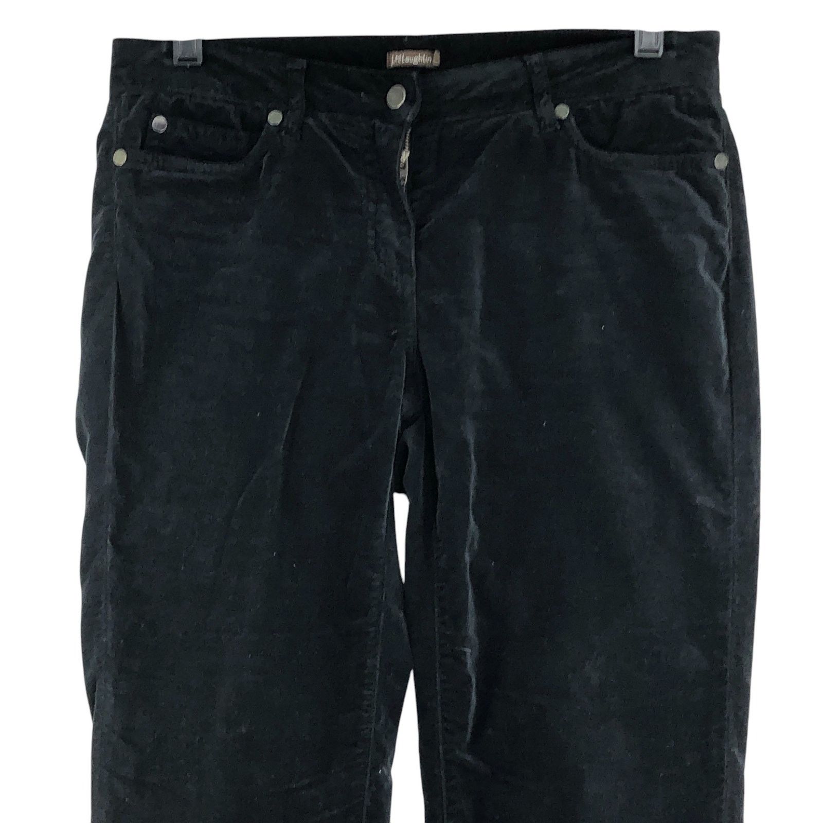 J.McLaughlin J McLaughlin Size 4 Jeans Velvet Velour Cigarette Stretch Size 27" / US 4 / IT 40 - 2 Thumbnail