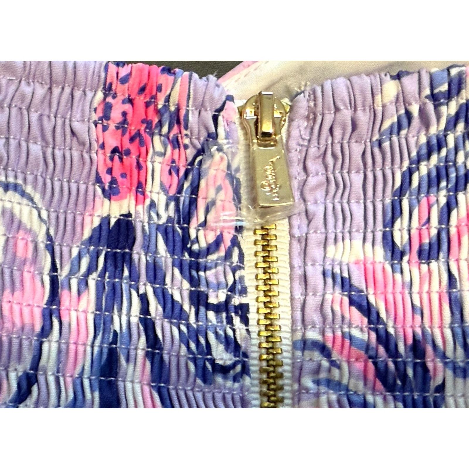 Lilly Pulitzer Lilly Pulitzer Devyn Floral Dress Lavender Size 2 Women Size XS / US 0-2 / IT 36-38 - 7 Thumbnail
