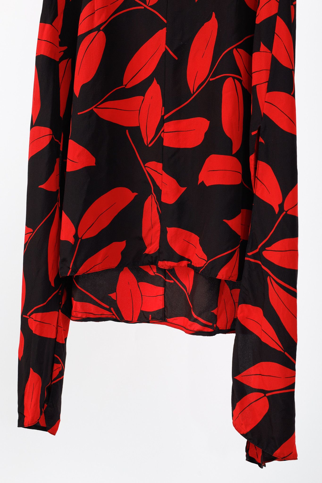 Marni Marni SS16 Runway Silk Floral Silhouette-Print Dress Size S / US 4 / IT 40 - 5 Thumbnail