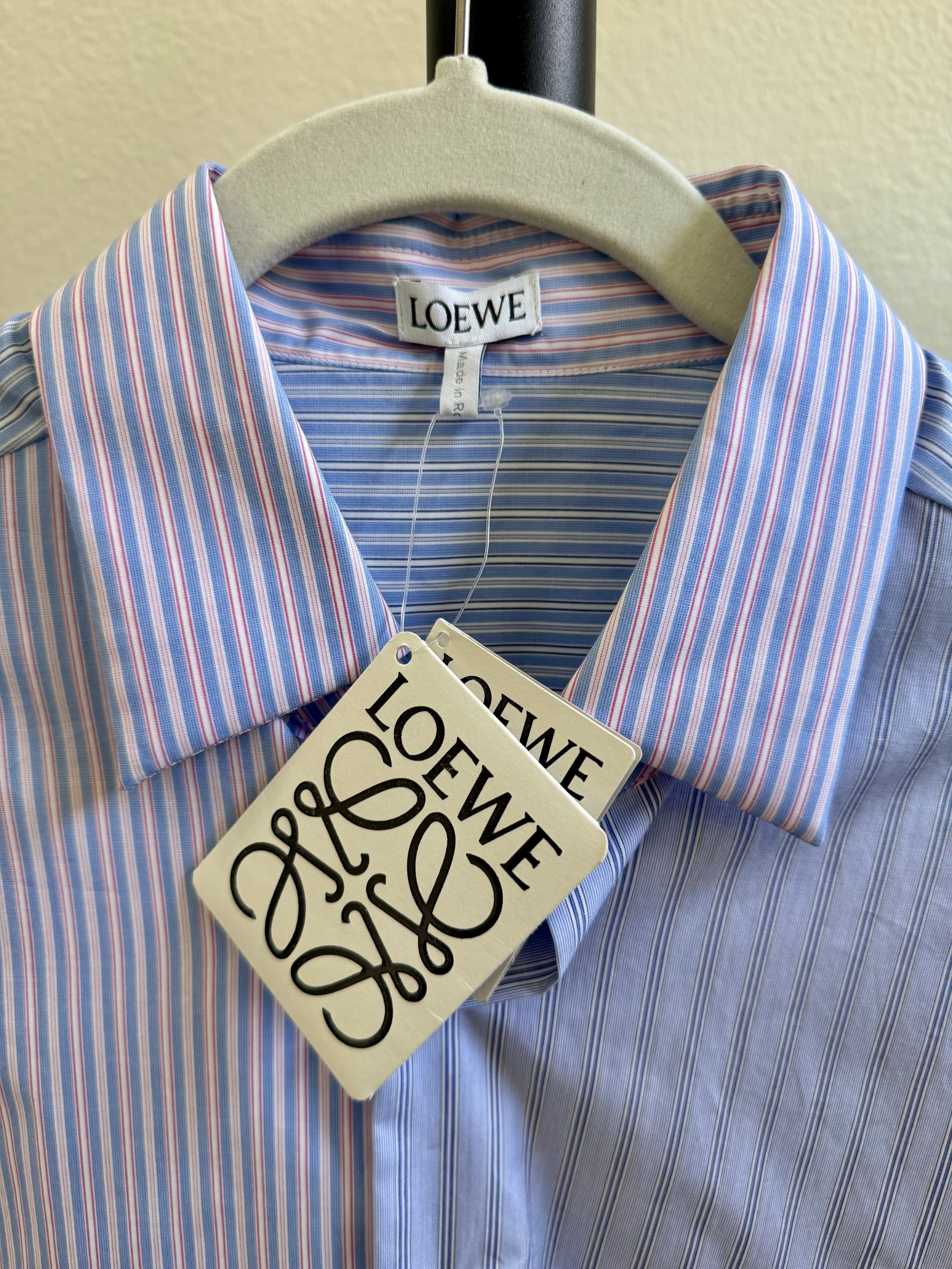 Loewe Multipattern Stripe Sport Shirt Size US S / EU 44-46 / 1 - 2 Thumbnail