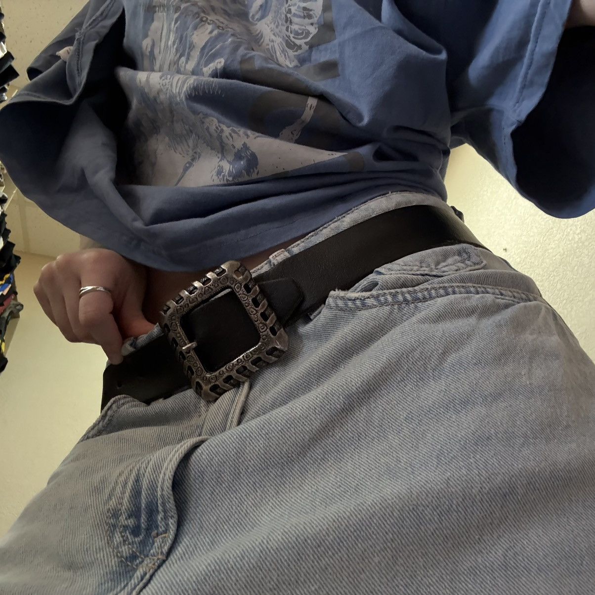 Vintage Vintage 90s ARCHIVE BELT Japanese Grunge Alt Goth Rock Metal Size ONE SIZE - 2 Thumbnail