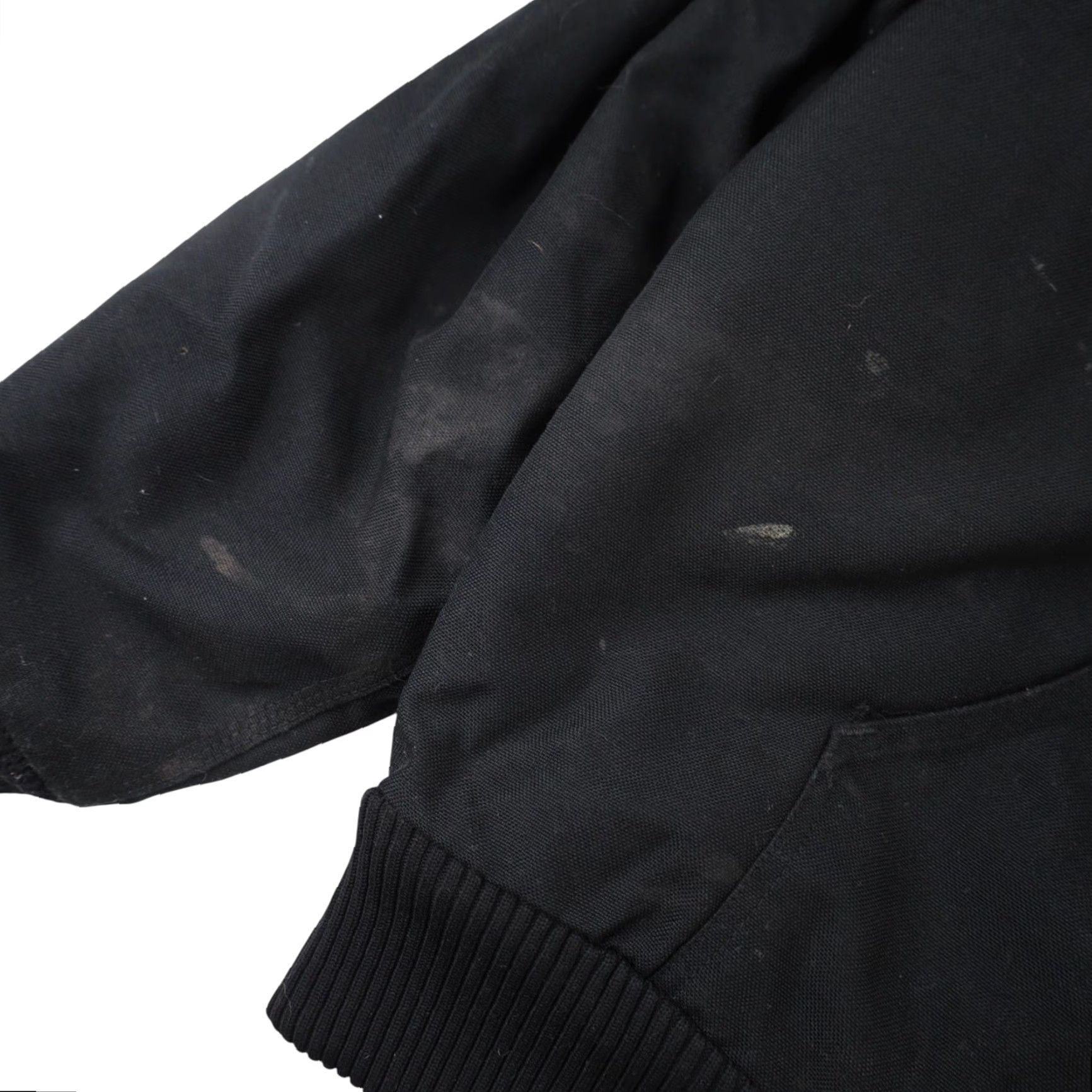 Carhartt VINTAGE Carhartt Mens Large Spellout Canvas Quilted Work Jacket Black Jacket Mens Large Black Carhartt Spellout Canvas Quilted Work Jacket Size US L / EU 52-54 / 3 - 5 Thumbnail