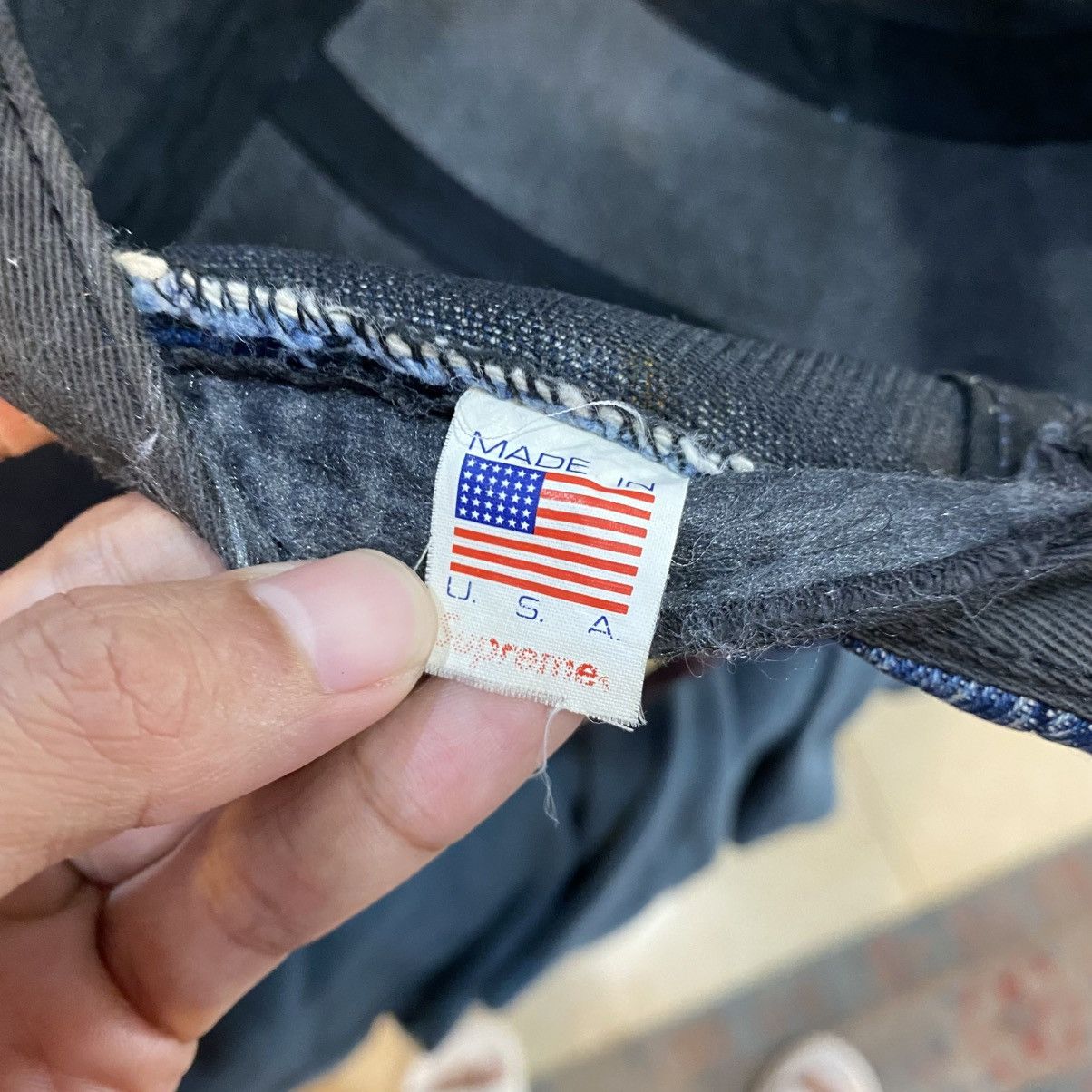 Supreme Supreme Denim Leather Visor Camp Cap Denim 2024 Size ONE SIZE - 10 Thumbnail