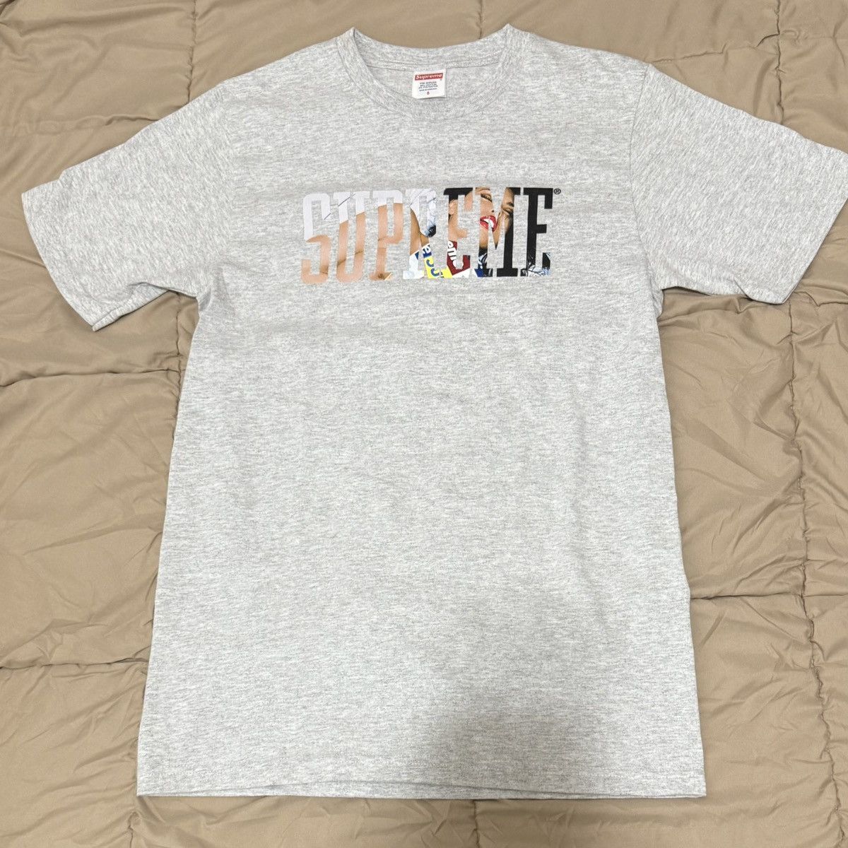 Supreme Supreme Tera Patrick Collegiate Tee Ash Grey Size US S / EU 44-46 / 1 - 1 Thumbnail