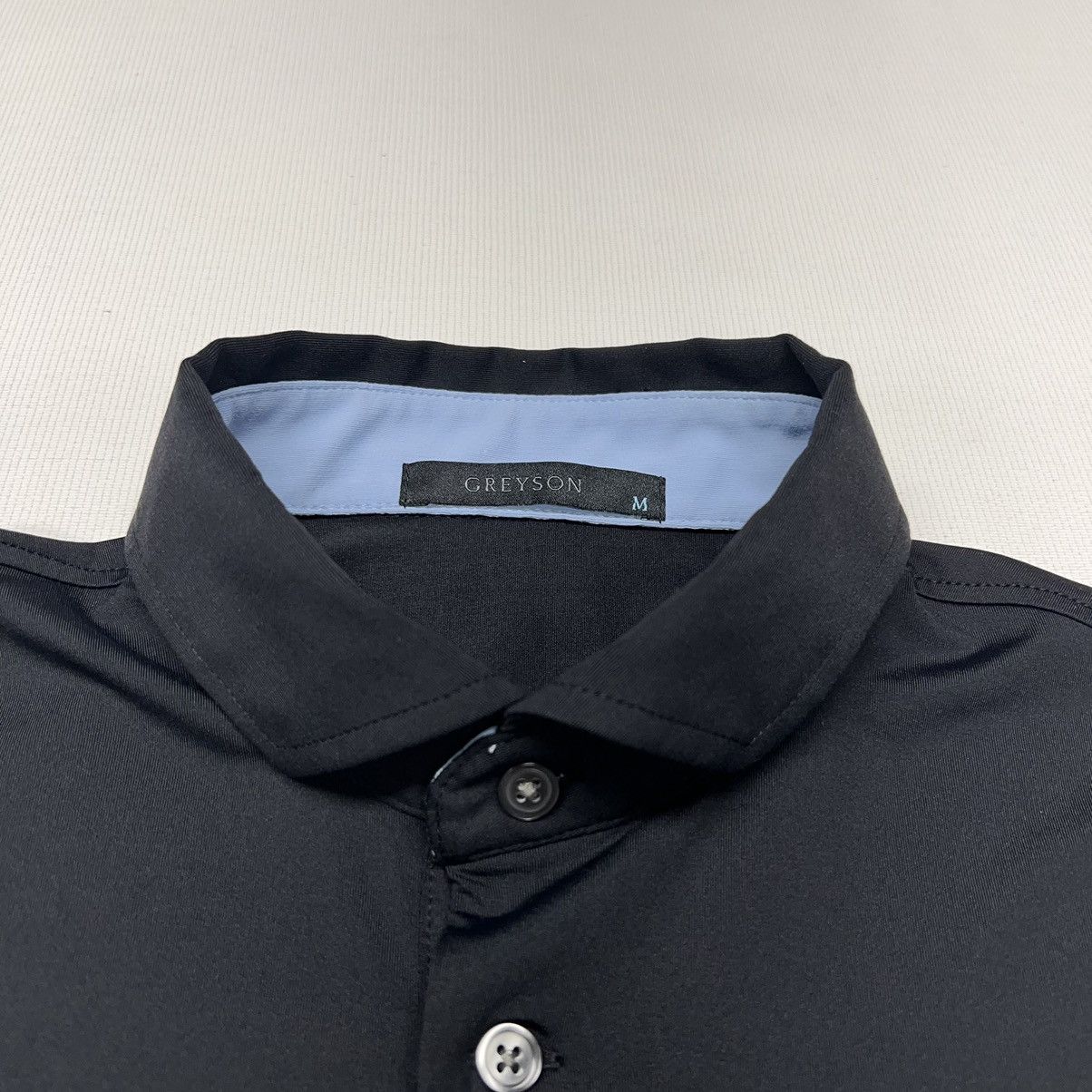 Japanese Brand Greyson Polo Shirt Black Golf Toyota BZ4X Logo Auto Car Size US M / EU 48-50 / 2 - 4 Thumbnail