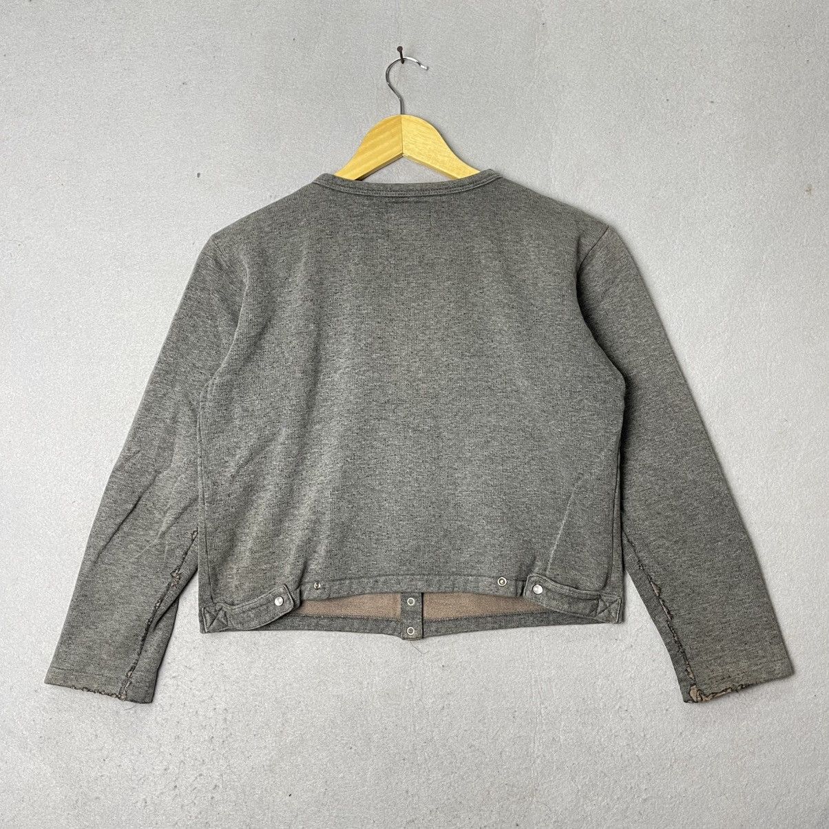 agnes b. Agnès b. Snap Button Cropped Cardigan Jacket Size S / US 4 / IT 40 - 6 Thumbnail