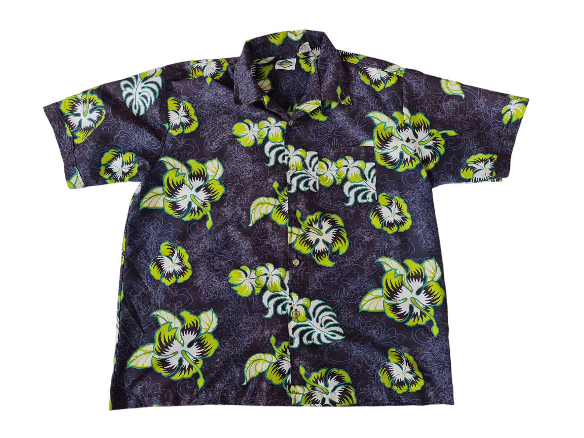 Vtg Flipbox Shirt Button Up Flowers