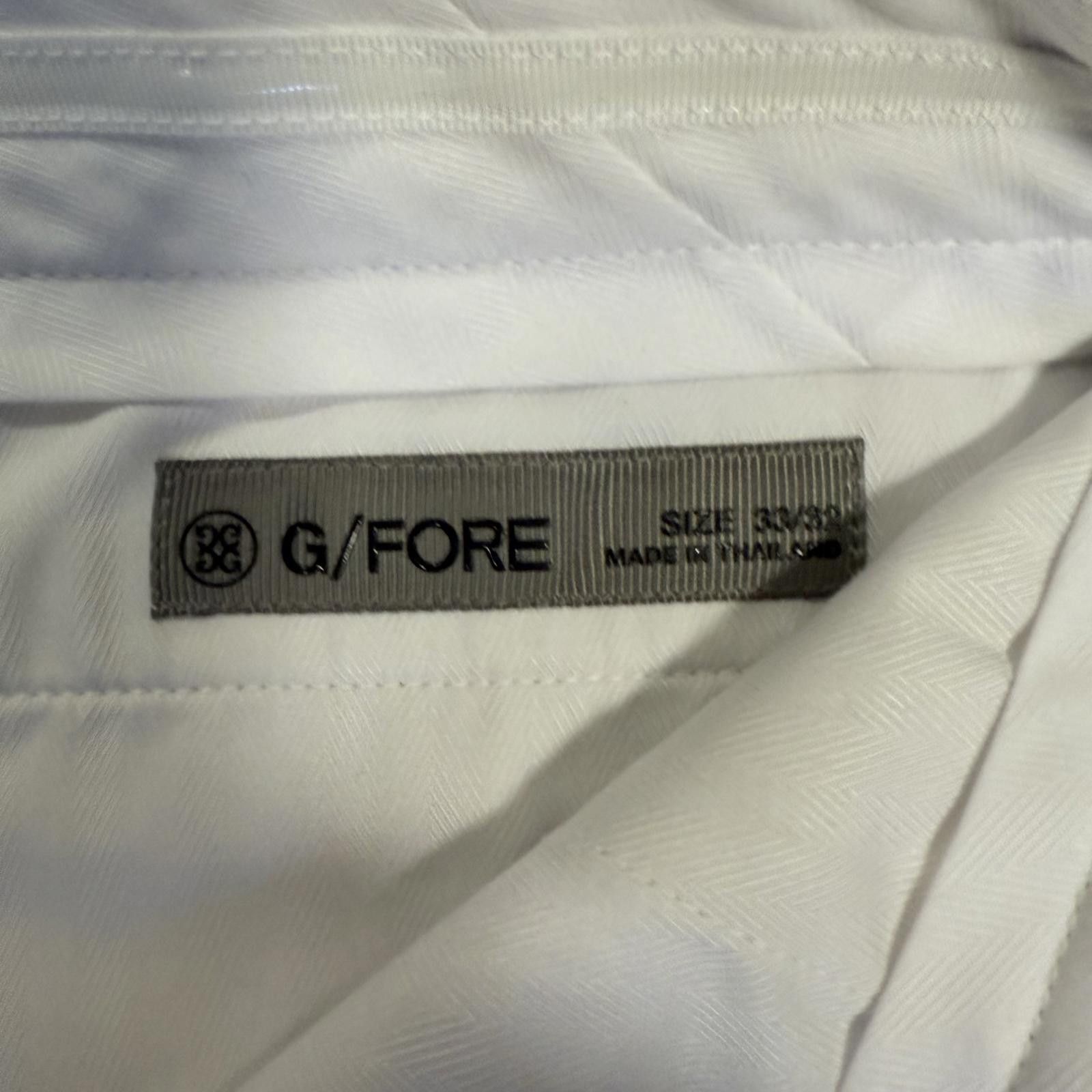 PGA Tour New with Tags Straight Leg G/Fore Cream White Golf Pants Size 42R - 6 Thumbnail