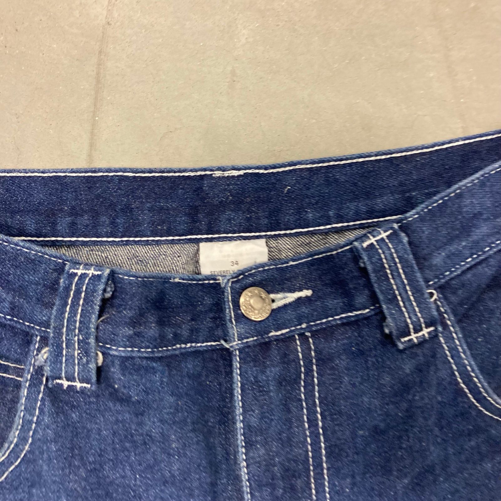 Vintage vintage baggy y2k carpenter jeans 34x31 Size US 34 / EU 50 - 5 Thumbnail