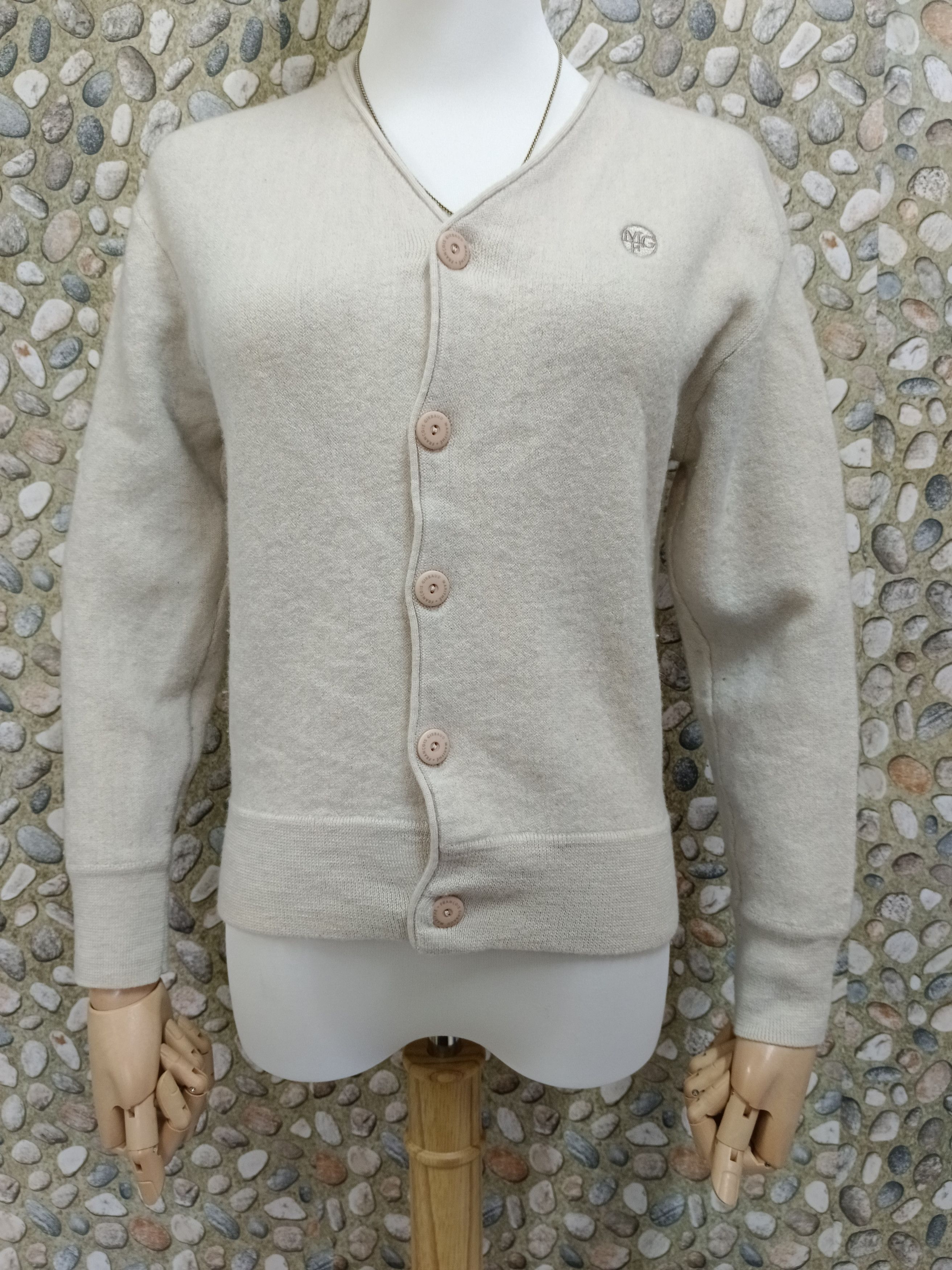 Marithe + Francois Girbaud MFG WOOL CARDIGAN Size M / US 6-8 / IT 42-44 - 2 Thumbnail