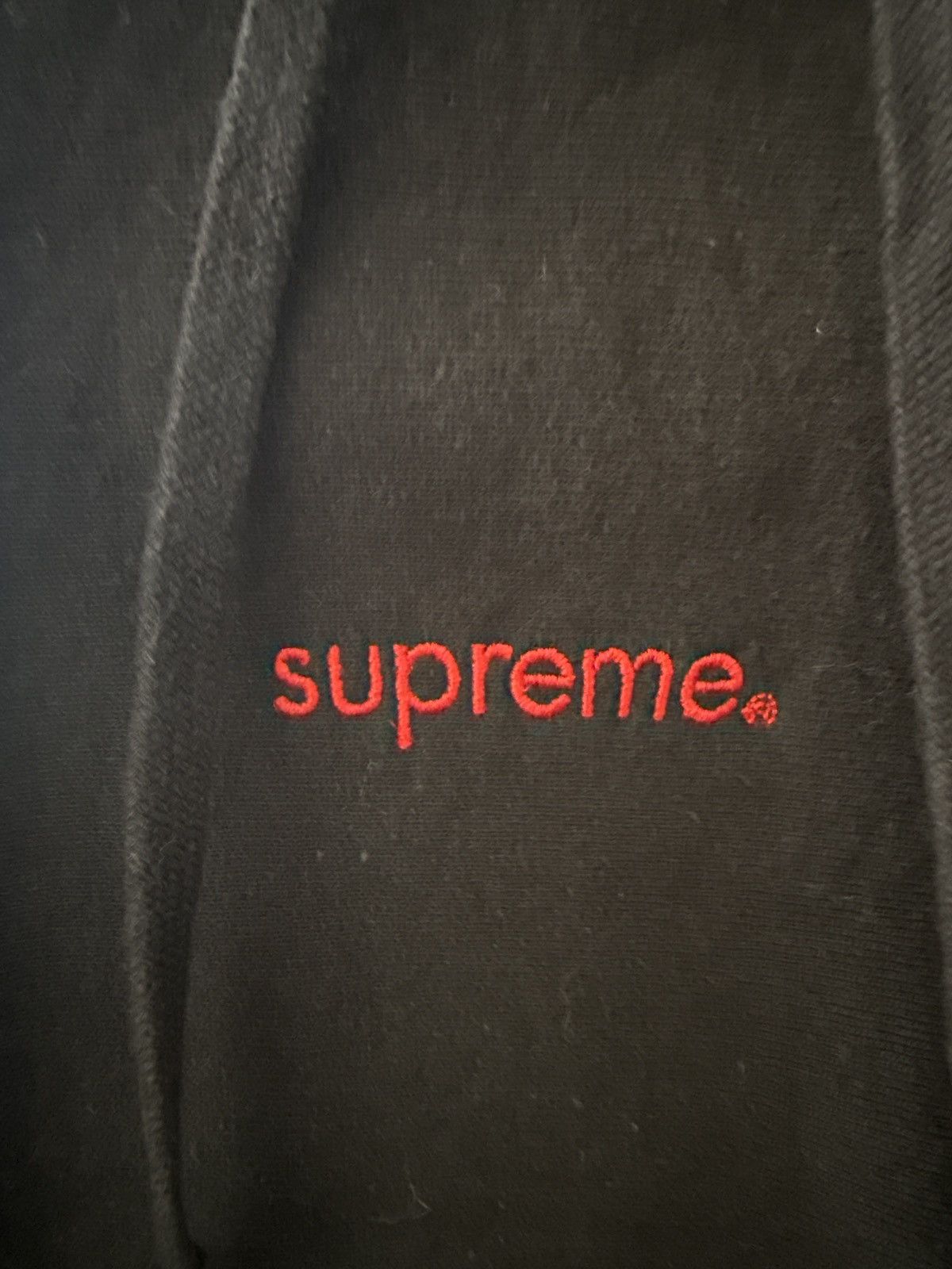Supreme Supreme Trademark Hooded Sweatshirt FW18 in Black Size M Size US M / EU 48-50 / 2 - 2 Thumbnail